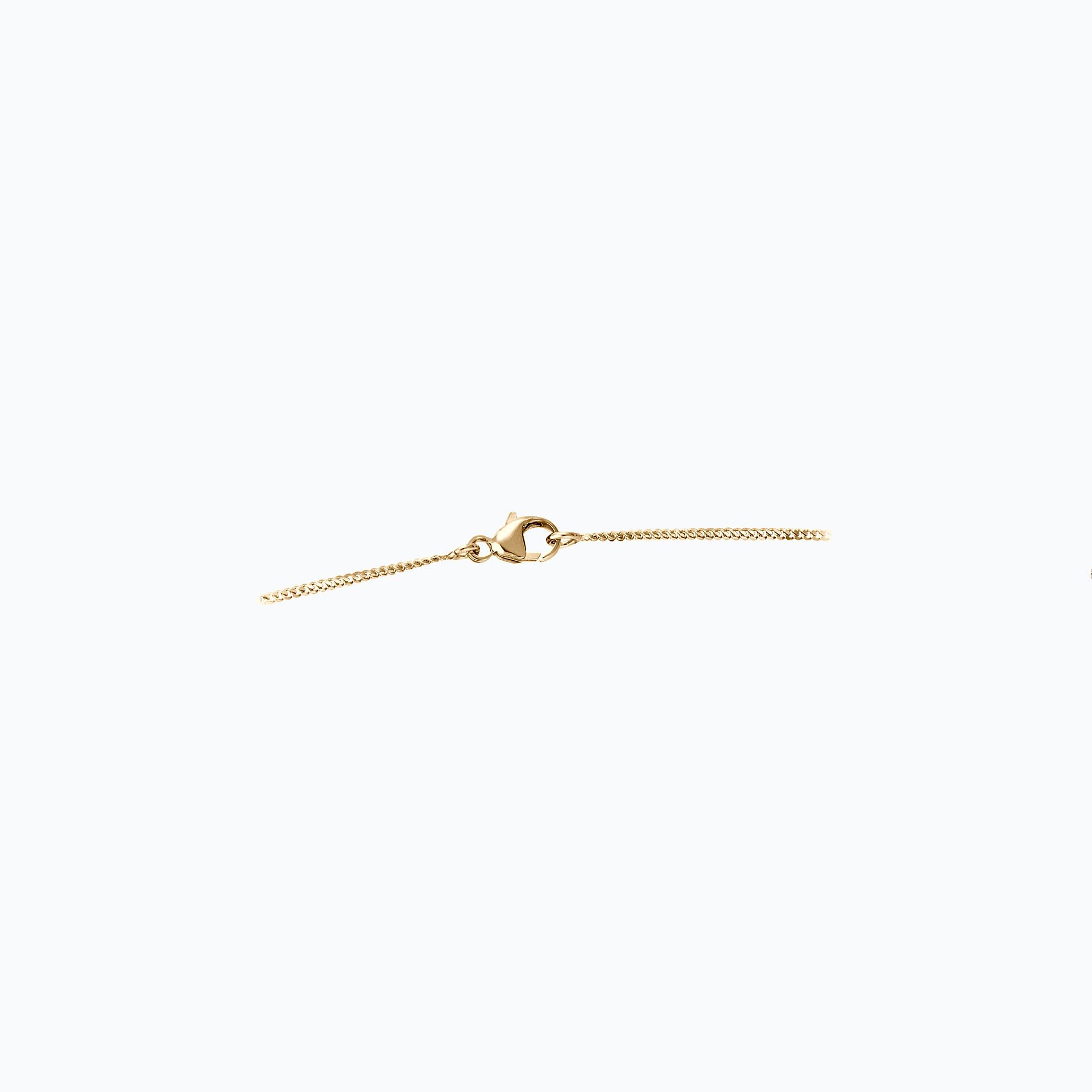 Chaine Gourmette Diamantée 1.20 mm 45 cm