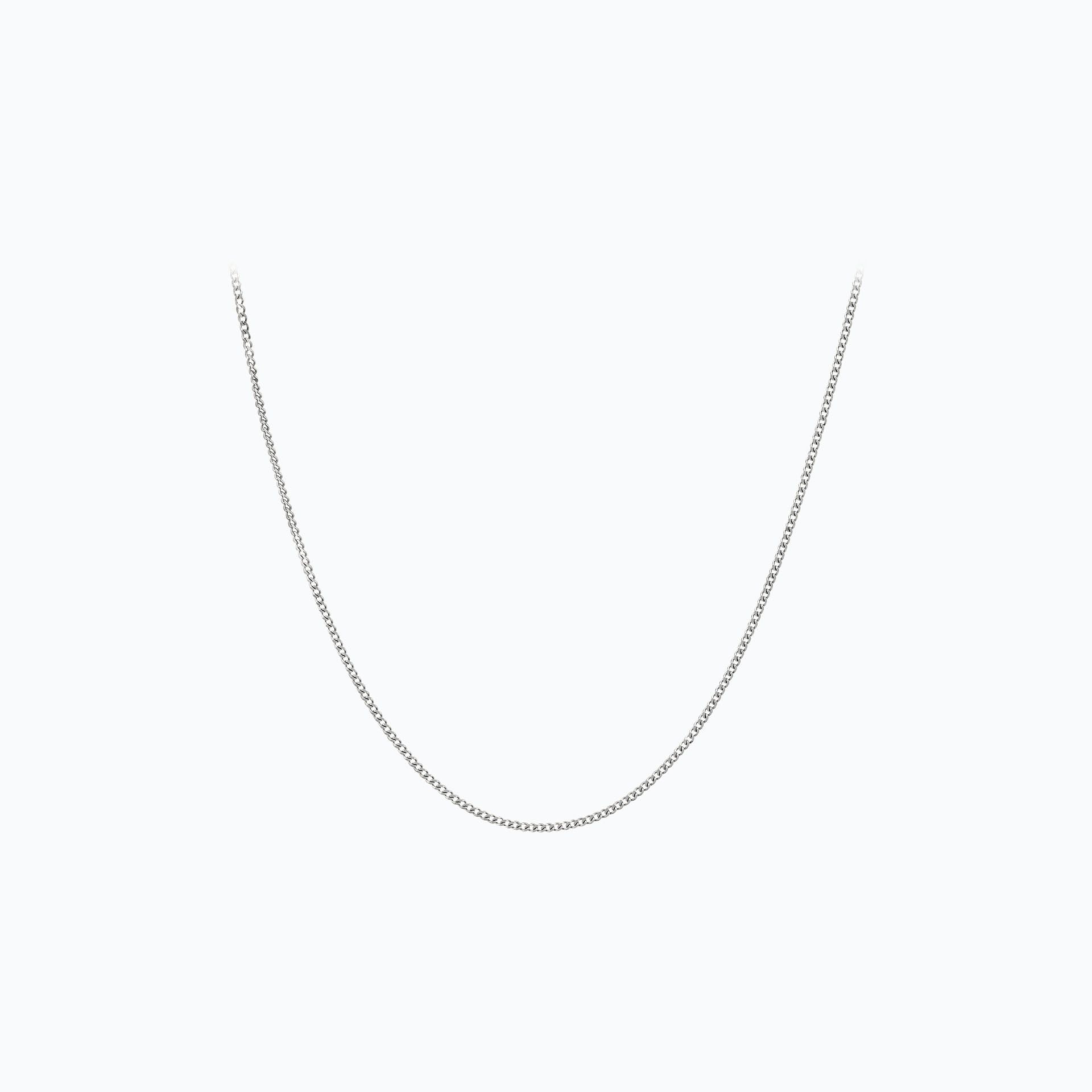 Chaine Gourmette Diamantée 2.00 mm 55 cm