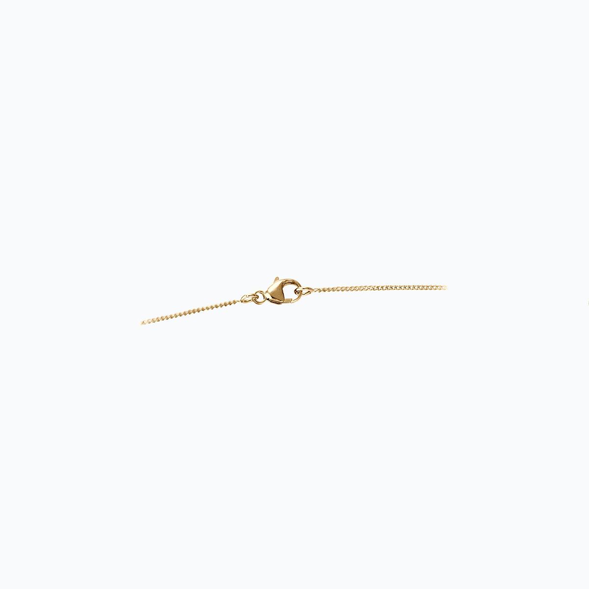 Chaine Gourmette Diamantée 1.00 mm 42 cm
