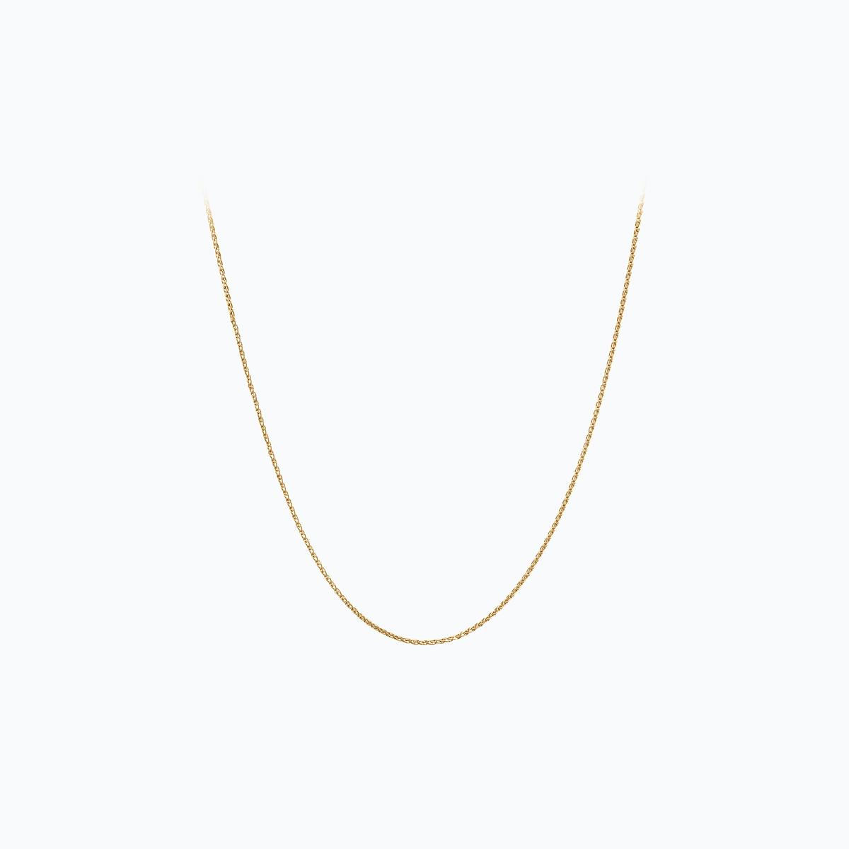 Chaine Palmier Massive 1.50 mm 40 cm