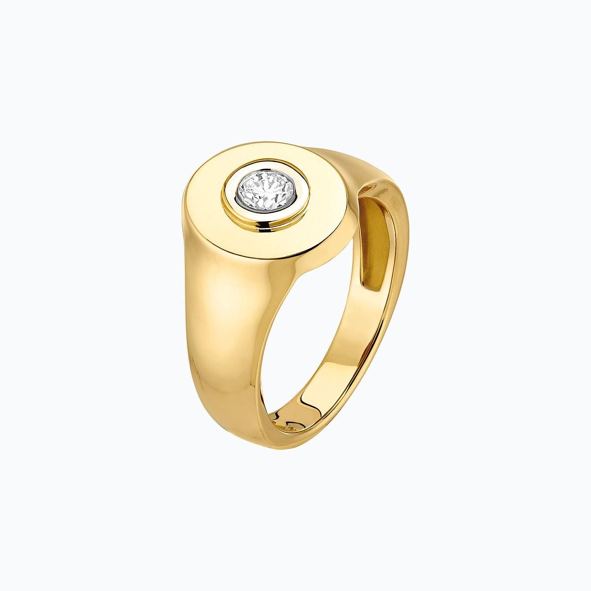 Chevalière Auteuil Diamant