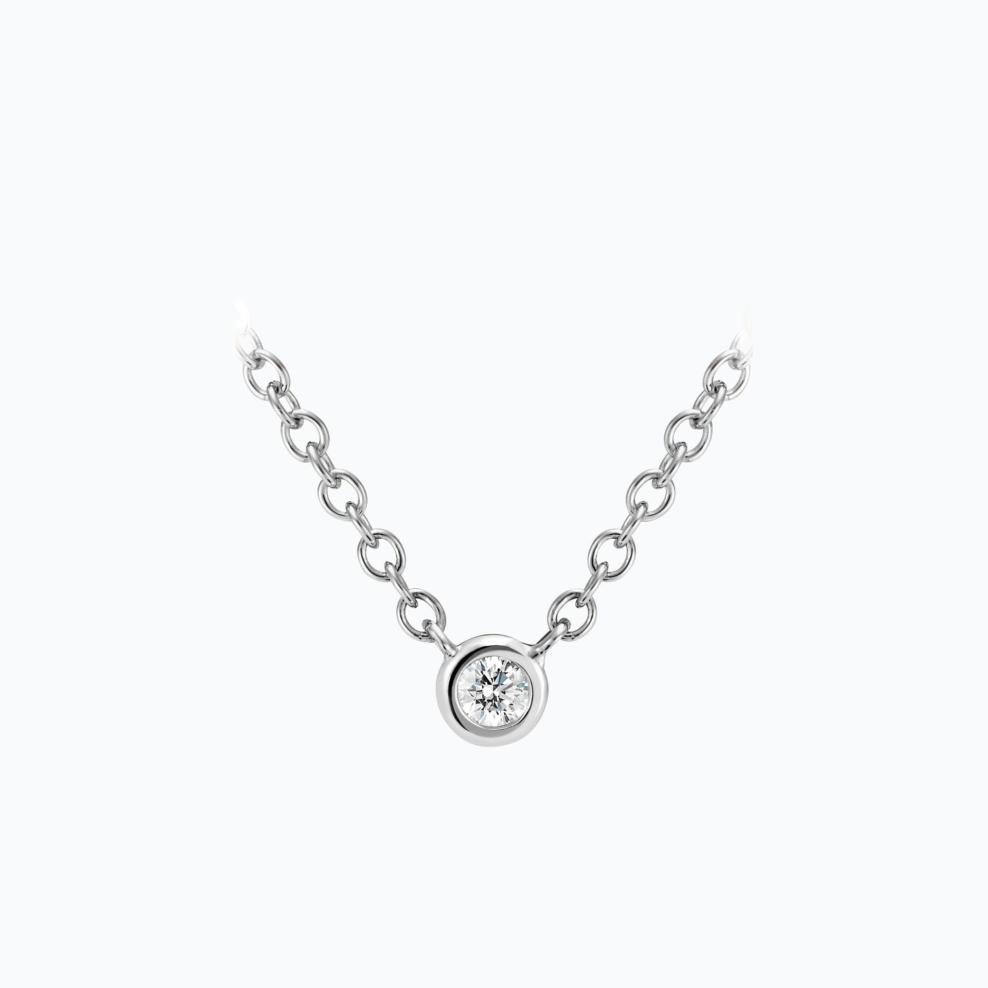 Collier Blossom Petite 1 Diamant