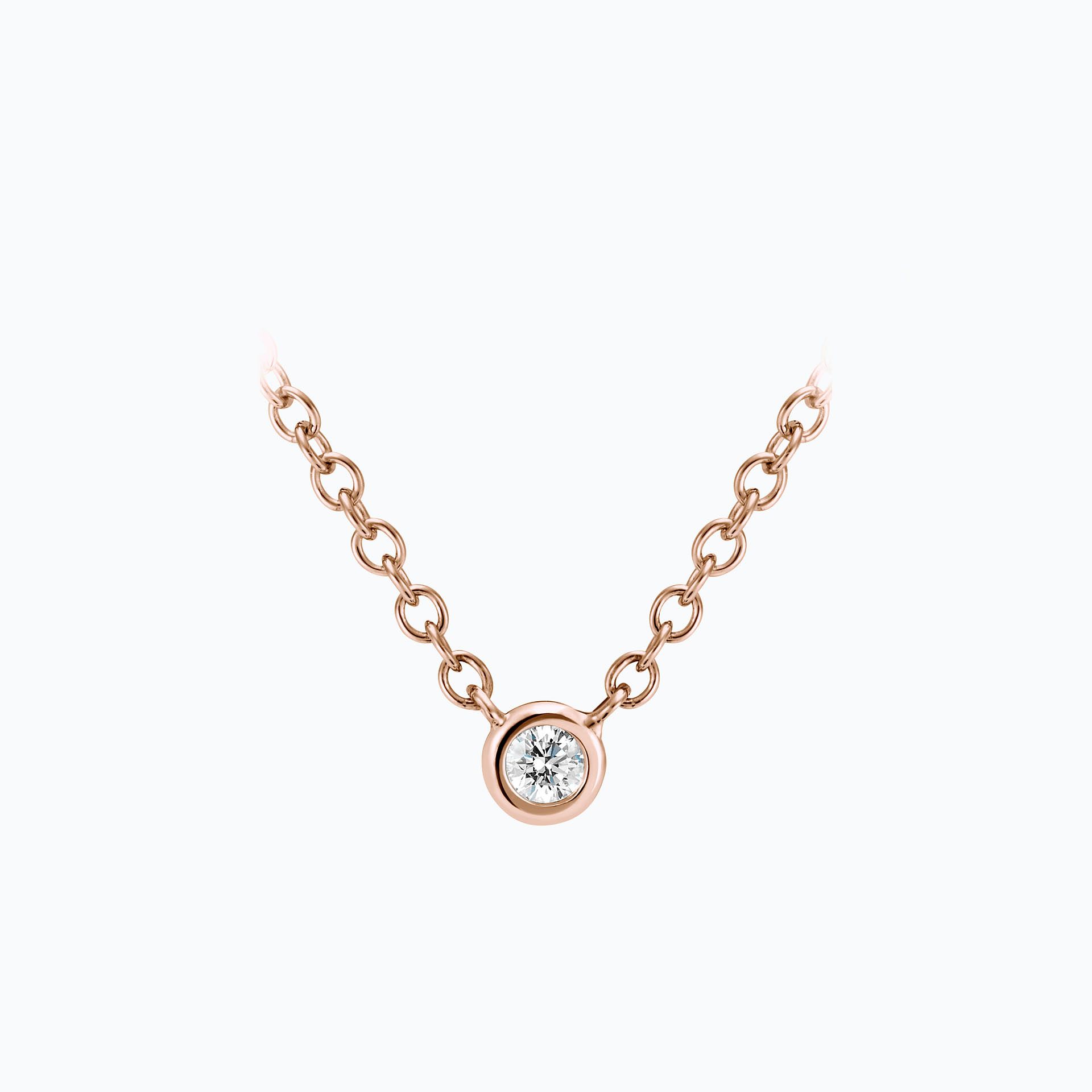 Collier Blossom Petite 1 Diamant
