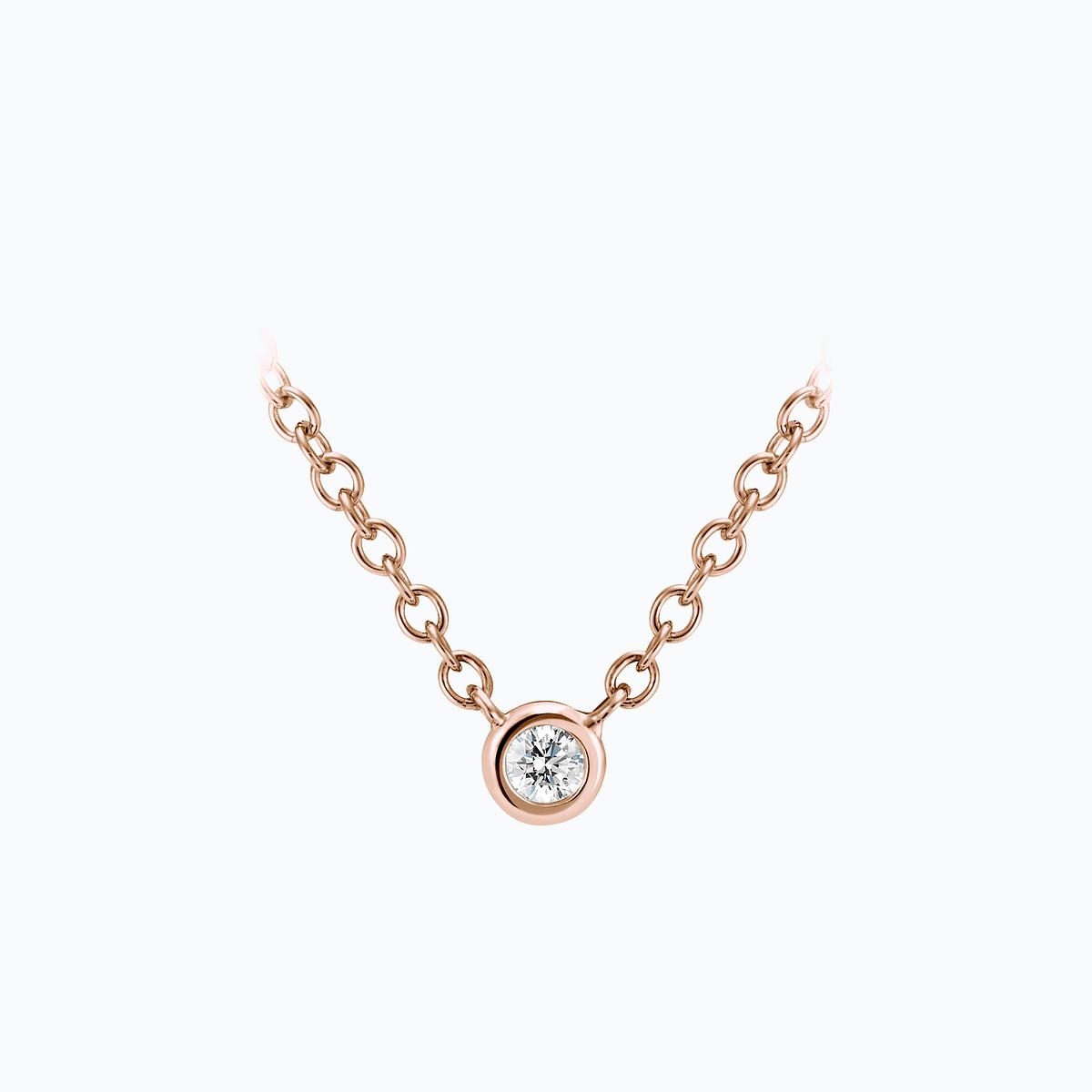 Collier Blossom Petite 1 Diamant