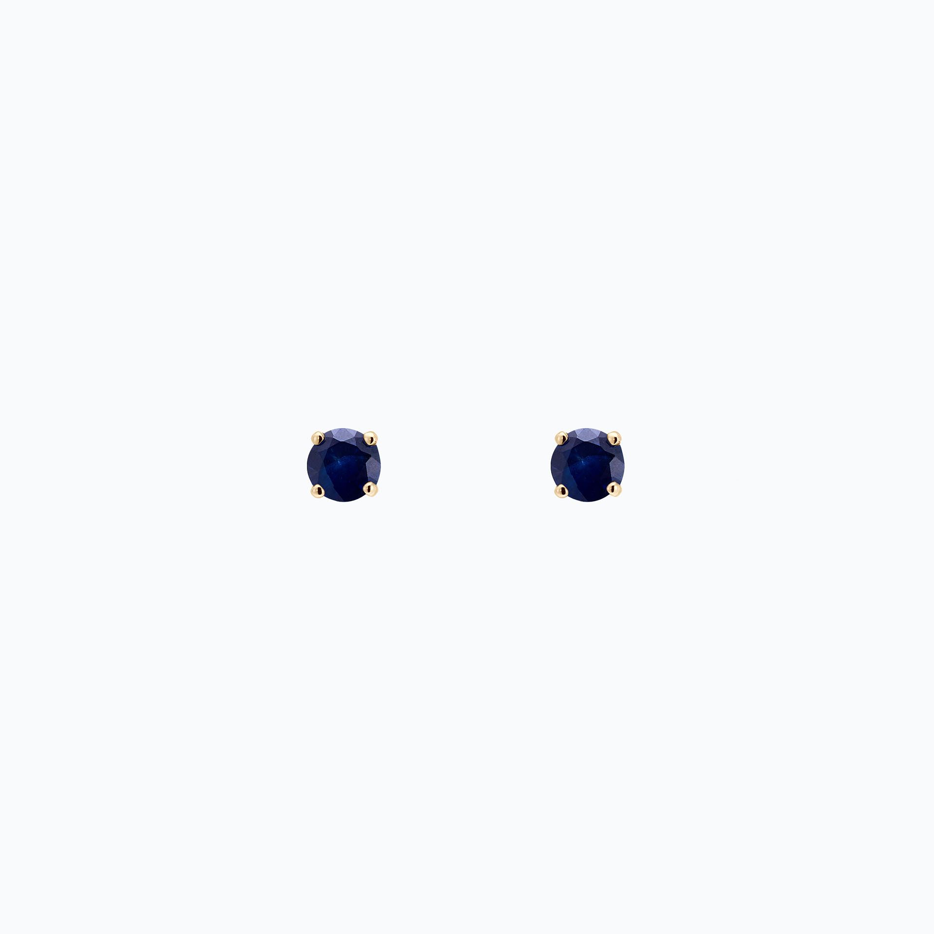 Boucles Alva Saphir 3.5 mm