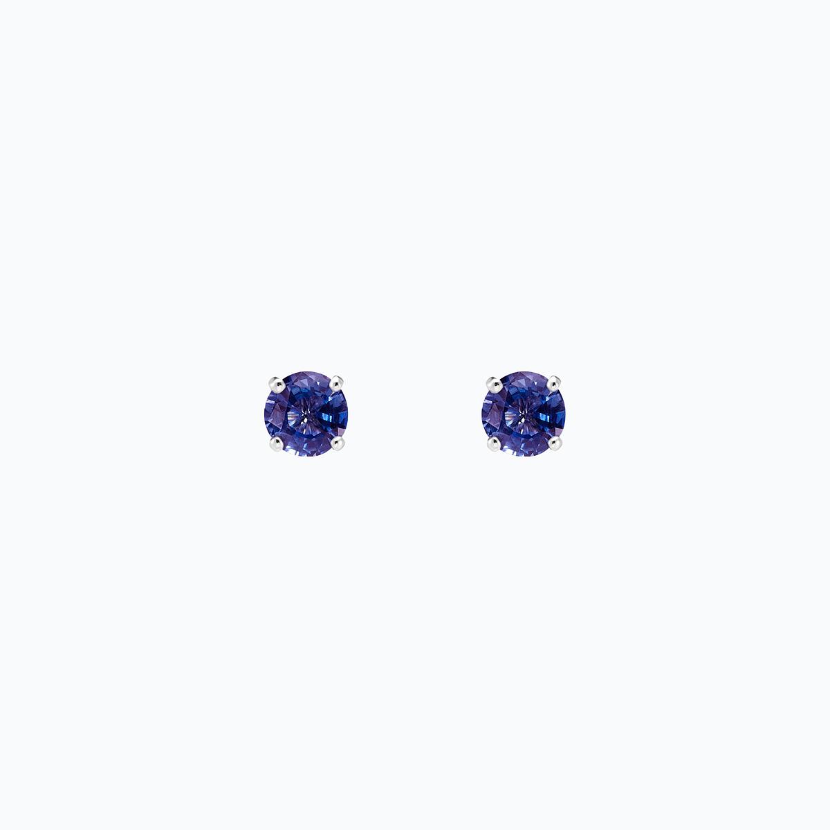Boucles Alva Tanzanite 4.5 mm