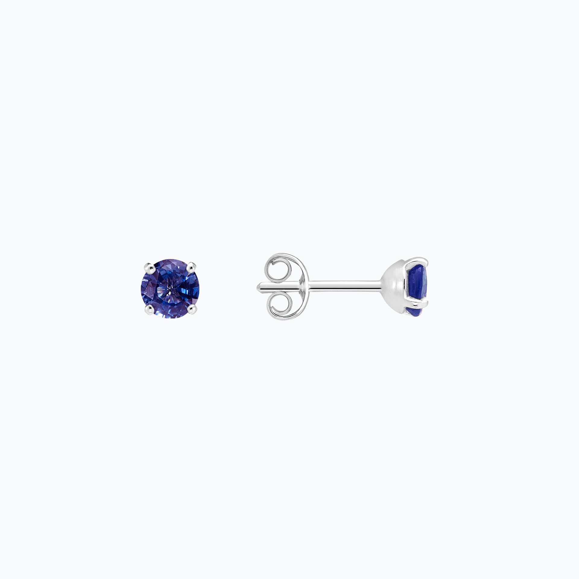 Boucles Alva Tanzanite 4.5 mm