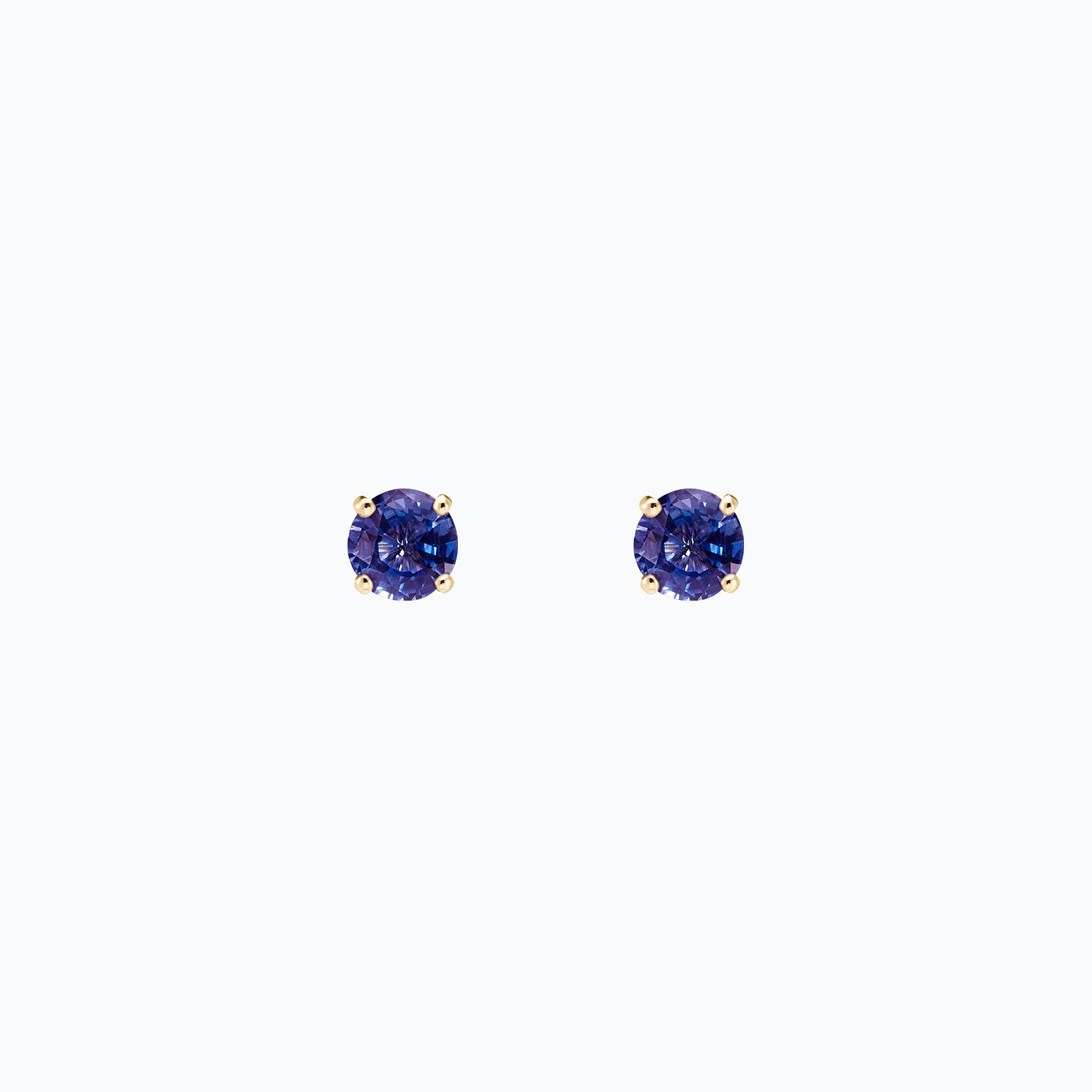 Boucles Alva Tanzanite 4.5 mm