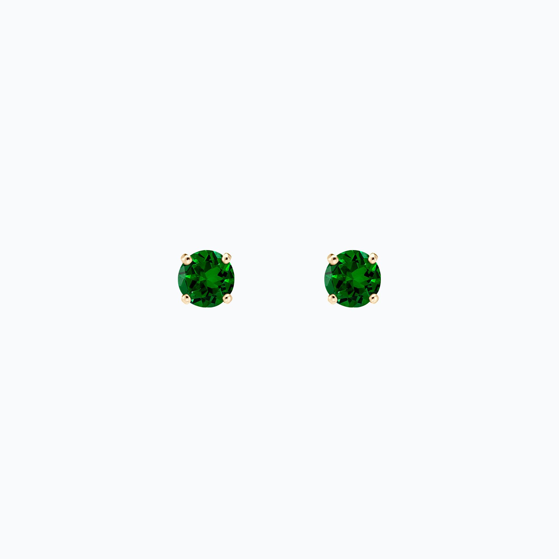 Boucles Alva Tsavorite 4.5 mm