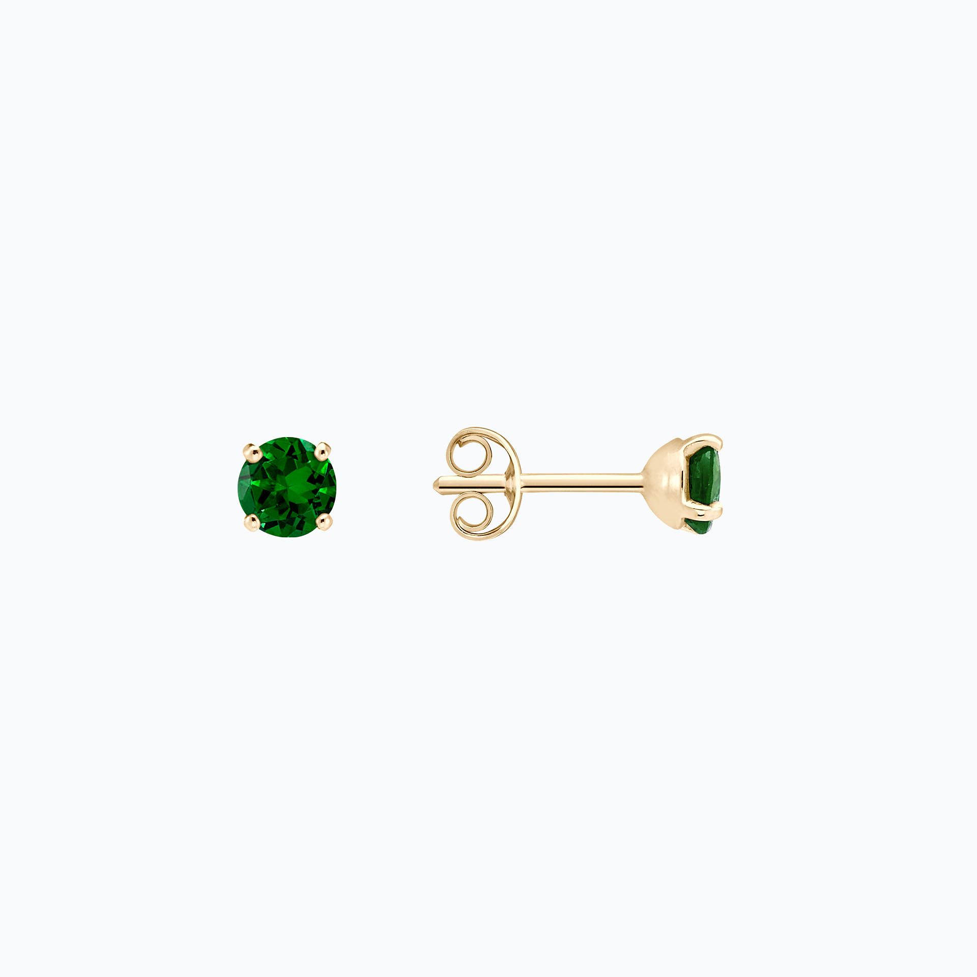 Boucles Alva Tsavorite 4.5 mm