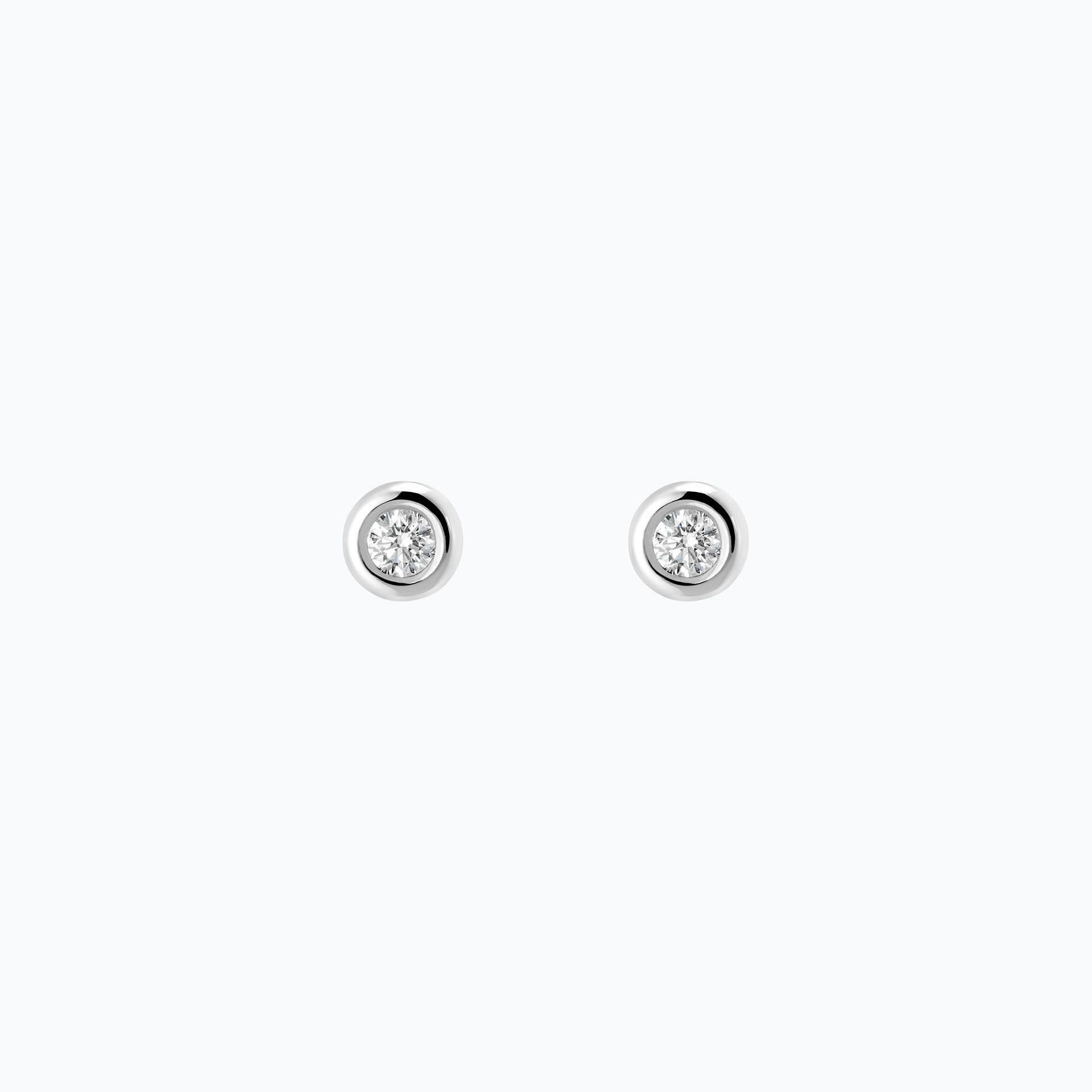 Boucles Blossom Diamant de Synthèse 0.10 carat