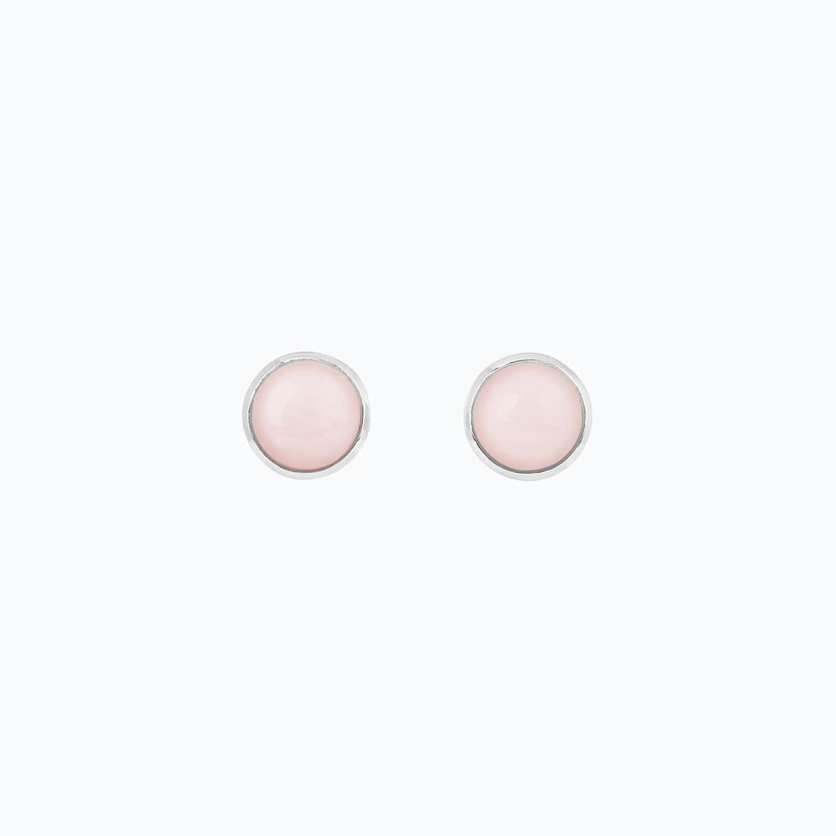 Boucles Paradis Quartz Rose