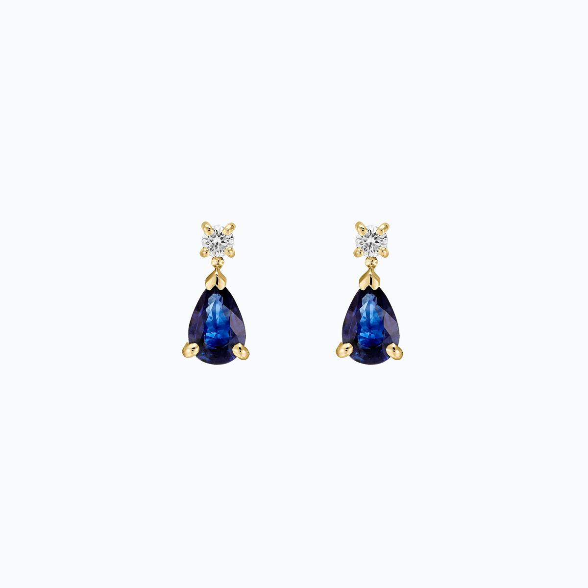 Boucles Tosca Saphir
