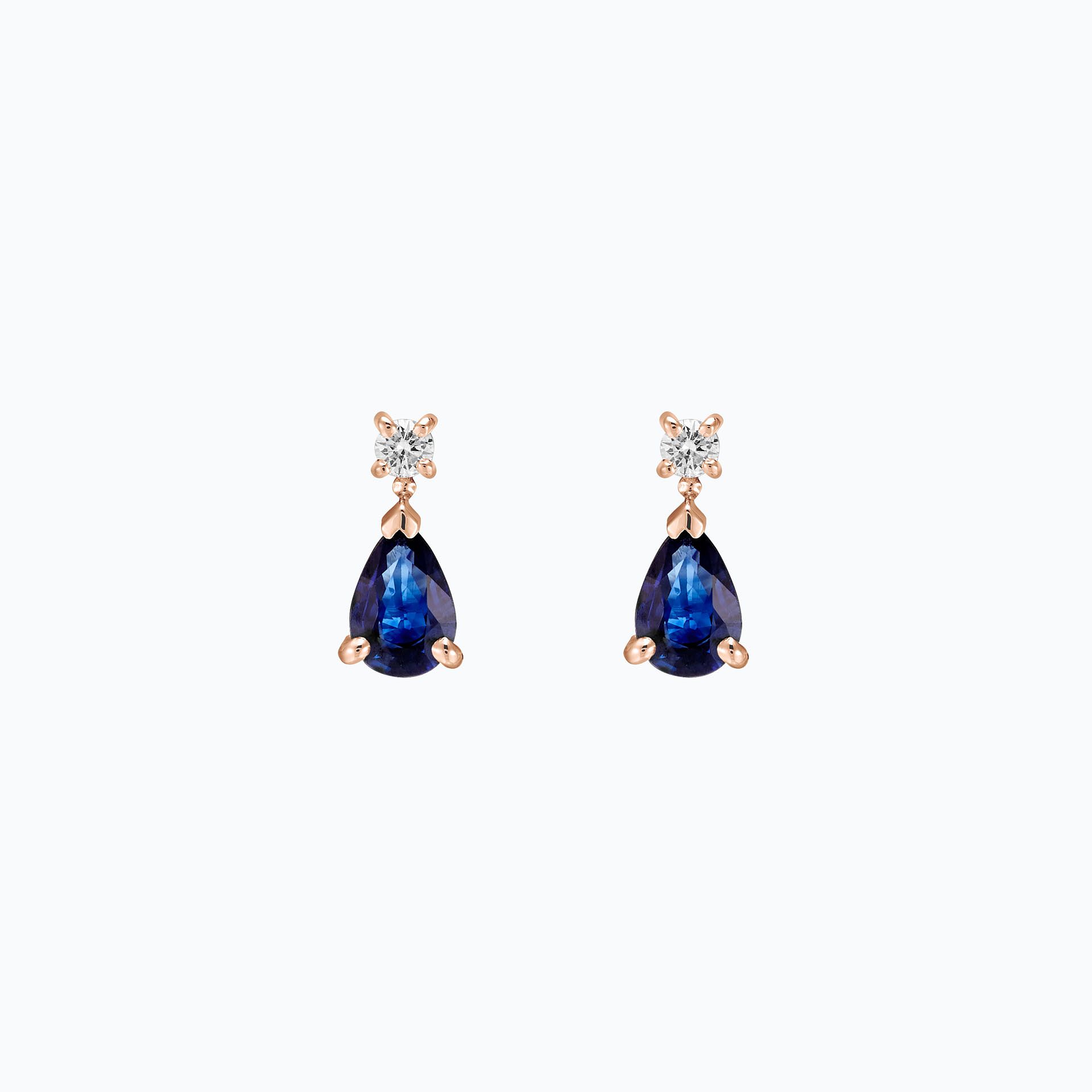 Boucles Tosca Saphir