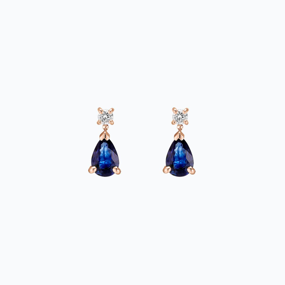 Boucles Tosca Saphir