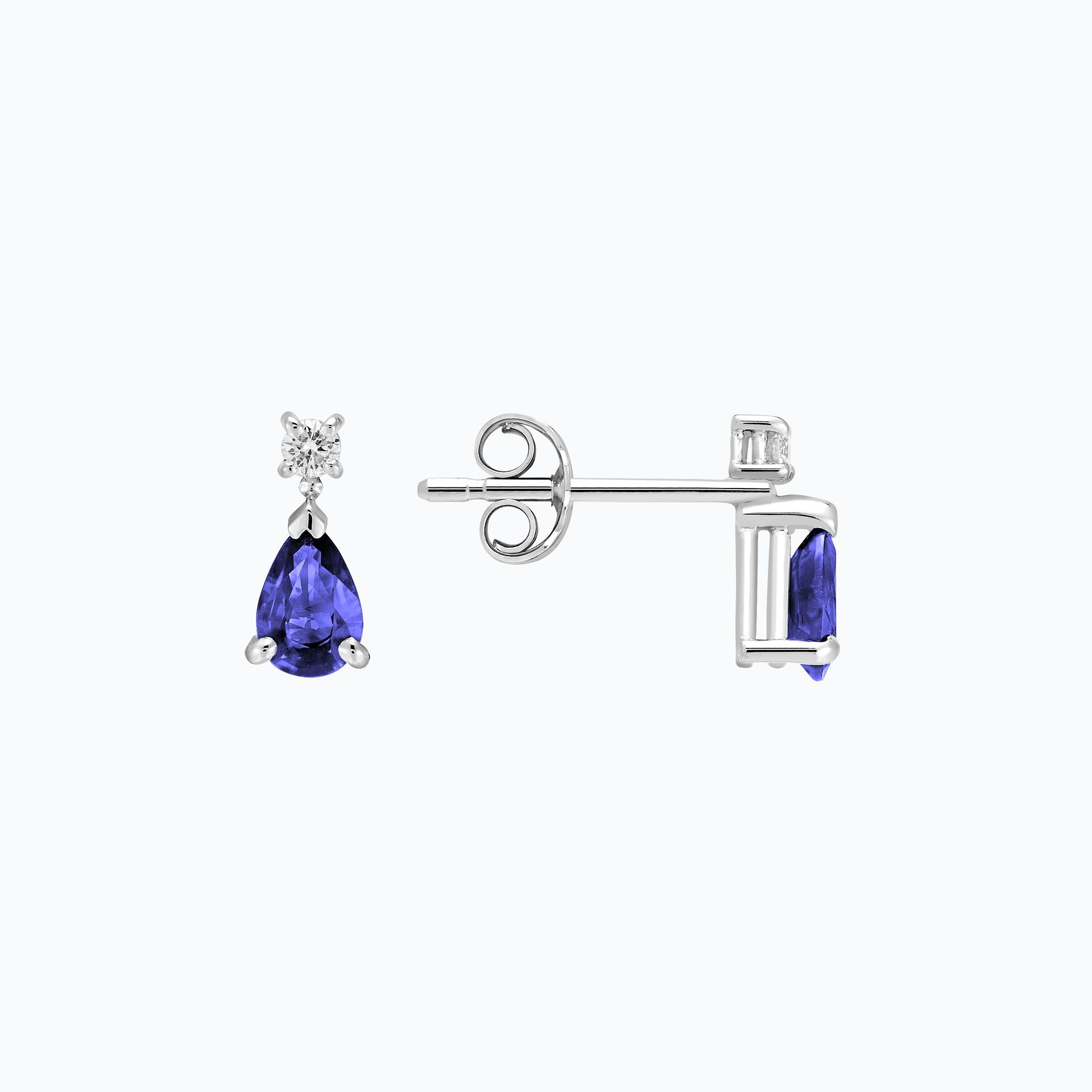 Boucles Tosca Tanzanite