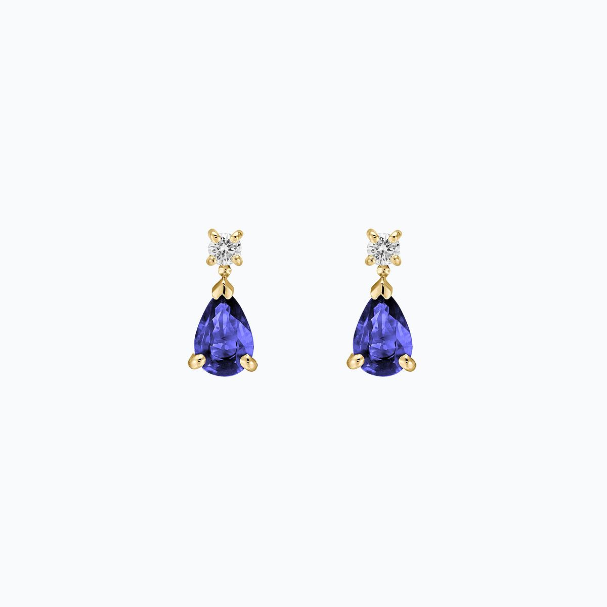 Boucles Tosca Tanzanite