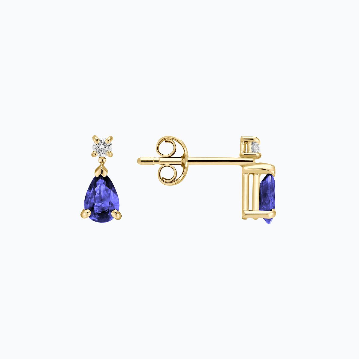 Boucles Tosca Tanzanite