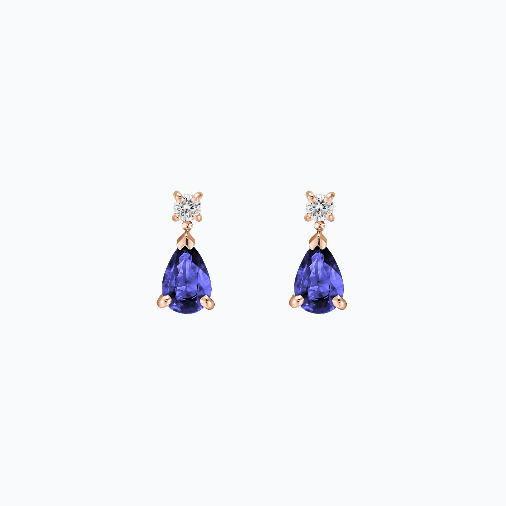 Boucles Tosca Tanzanite