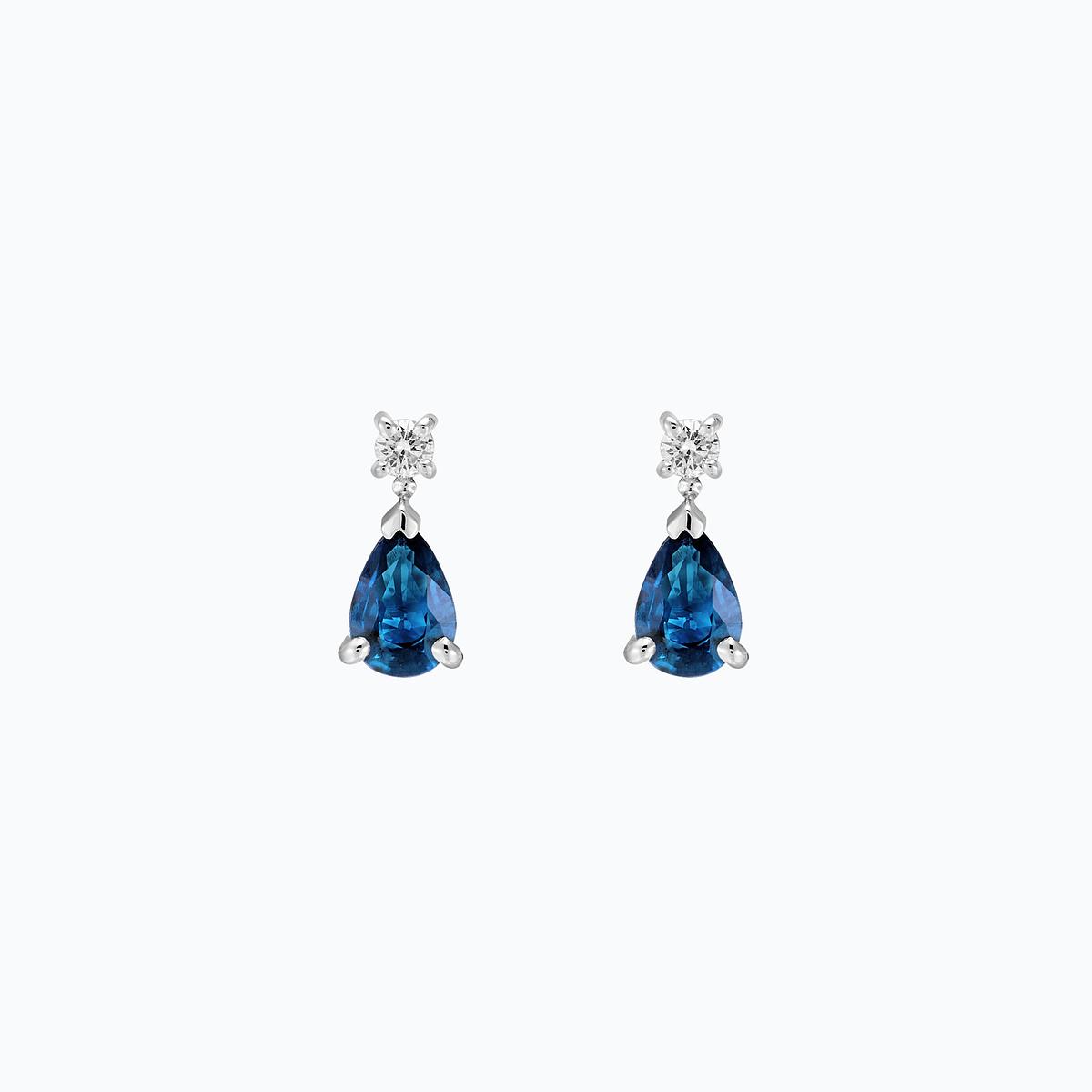 Boucles Tosca Topaze Blue London