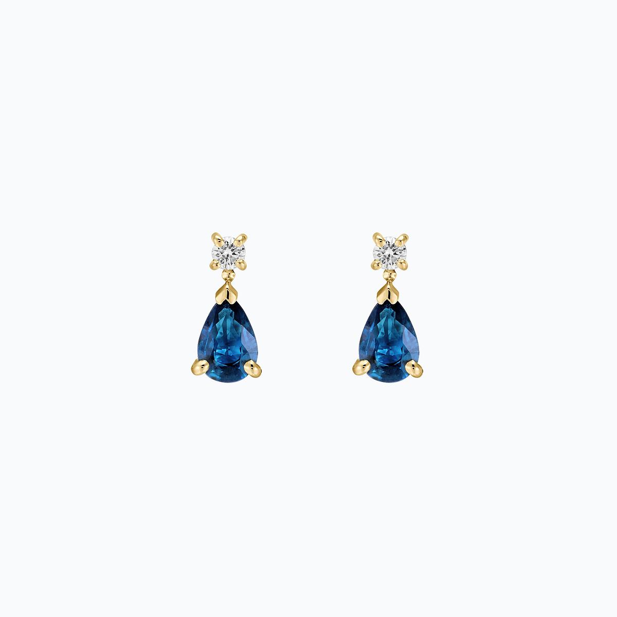 Boucles Tosca Topaze Blue London