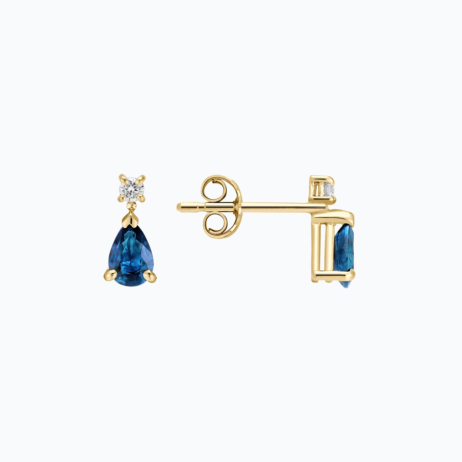 Boucles Tosca Topaze Blue London