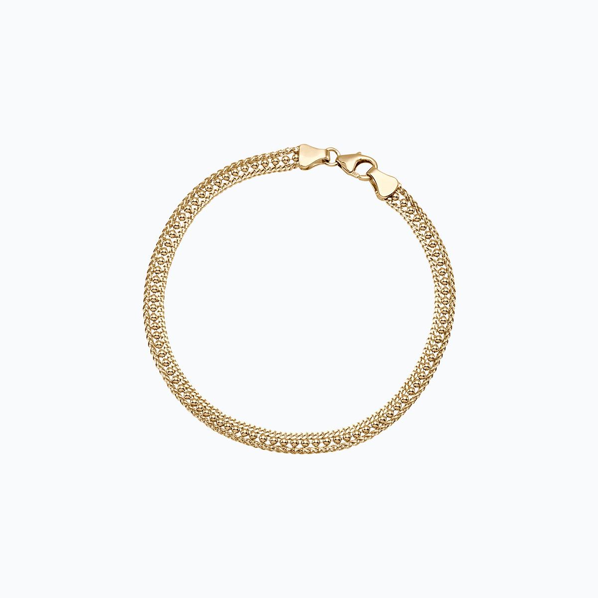 Bracelet 3 Fils d'Or