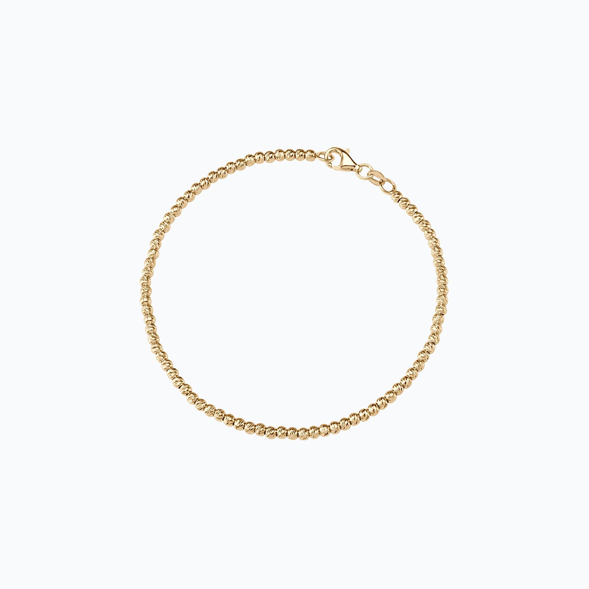 Bracelet Perles Ciselées