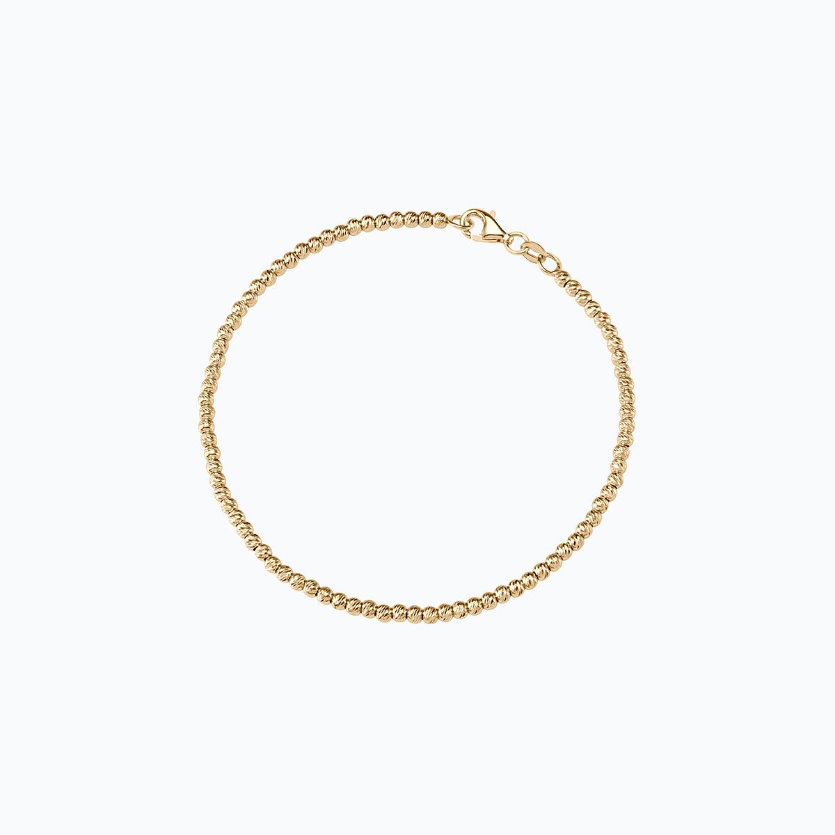 Bracelet Perles Ciselées