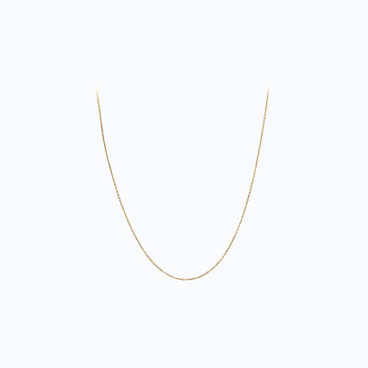 Chaine Forçat Diamantée 1.20 mm 50 cm