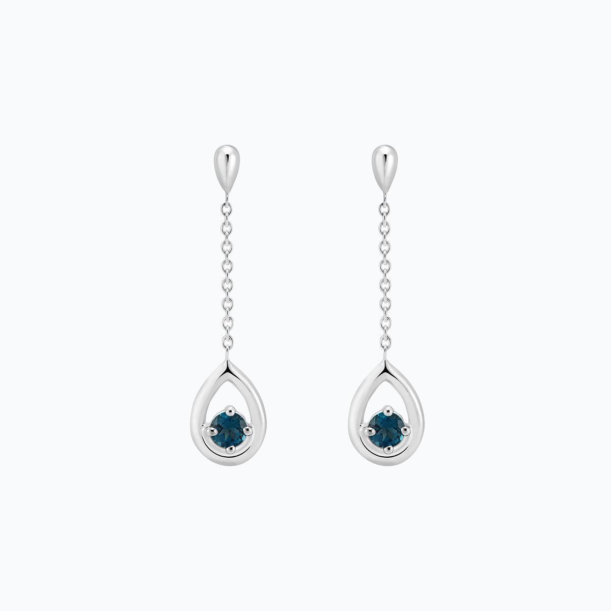 Pendants Jasmin Topaze Blue London