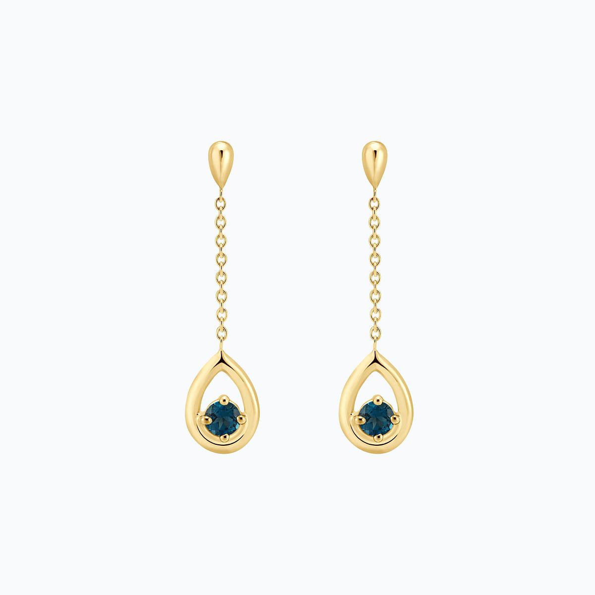 Pendants Jasmin Topaze Blue London