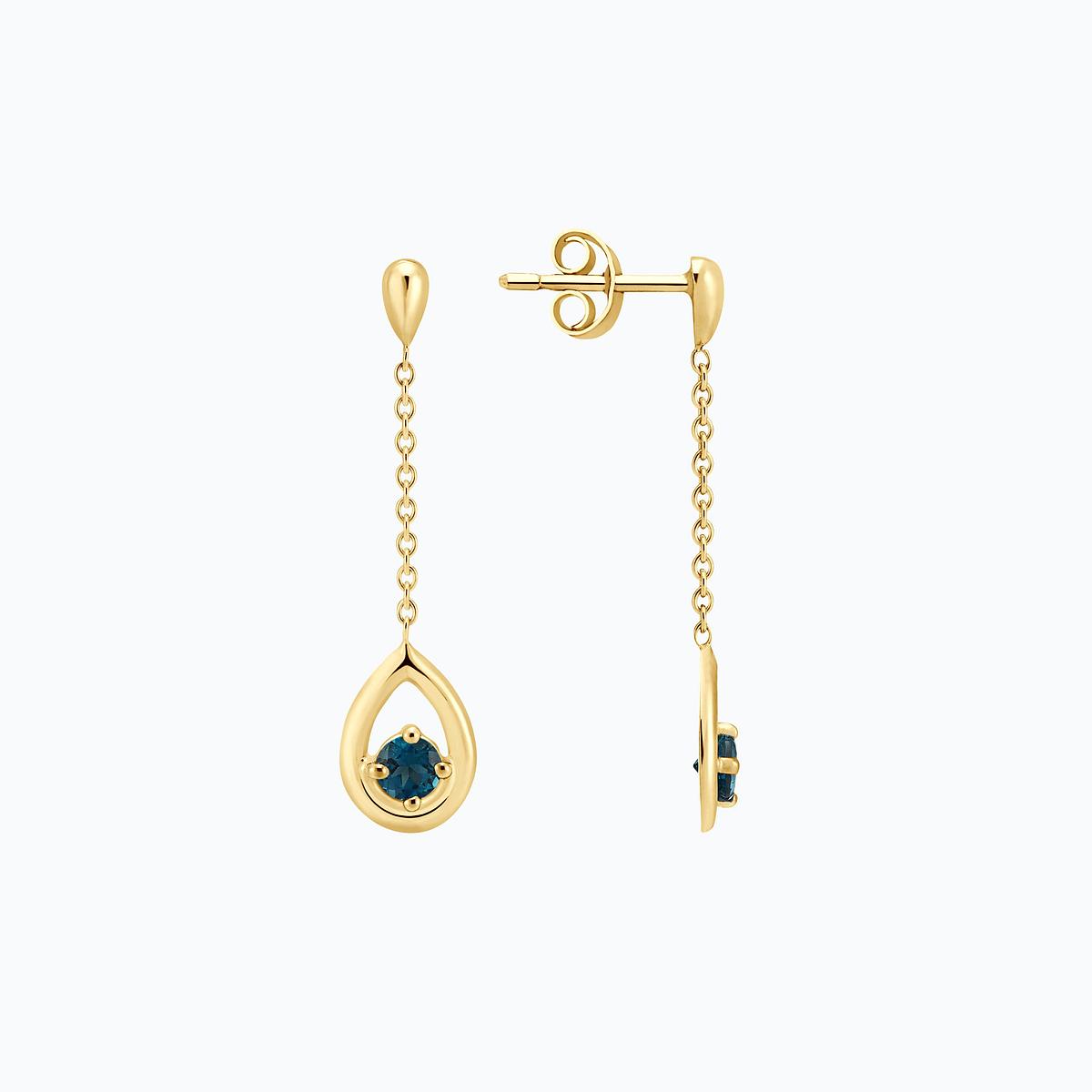 Pendants Jasmin Topaze Blue London