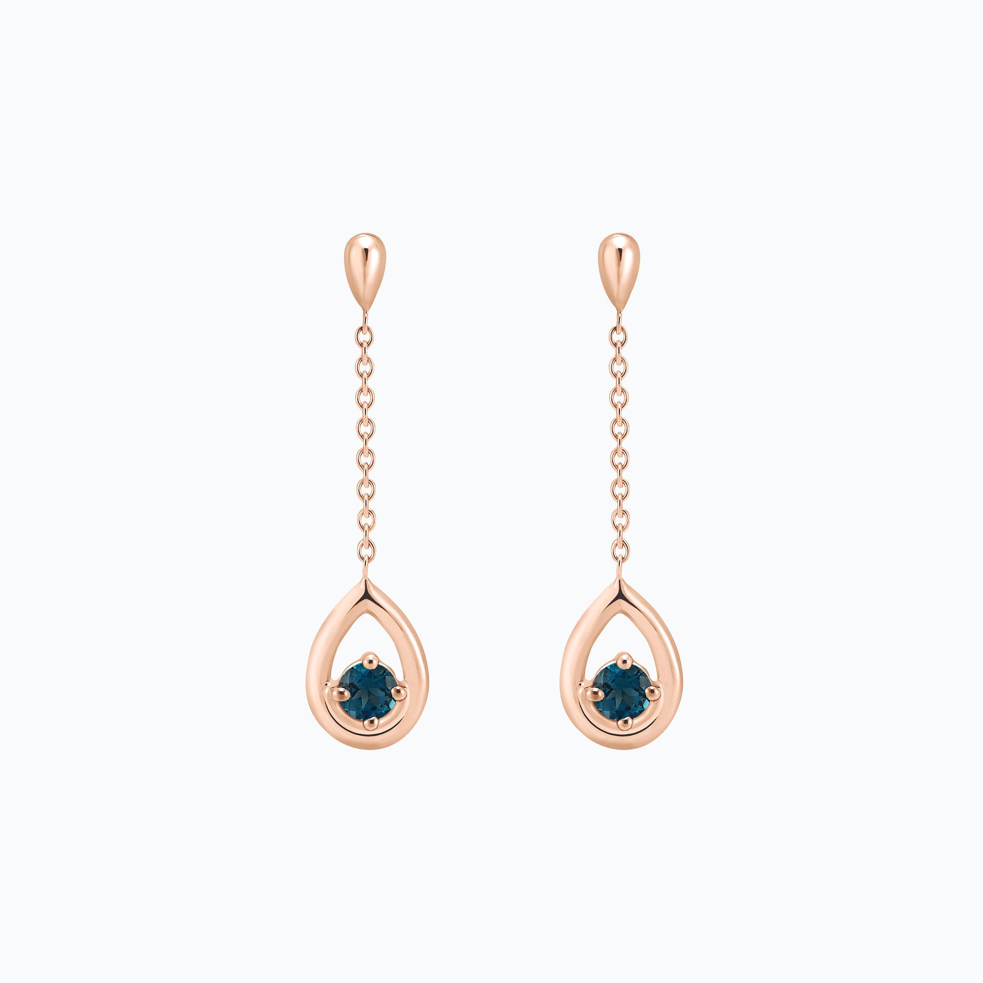 Pendants Jasmin Topaze Blue London