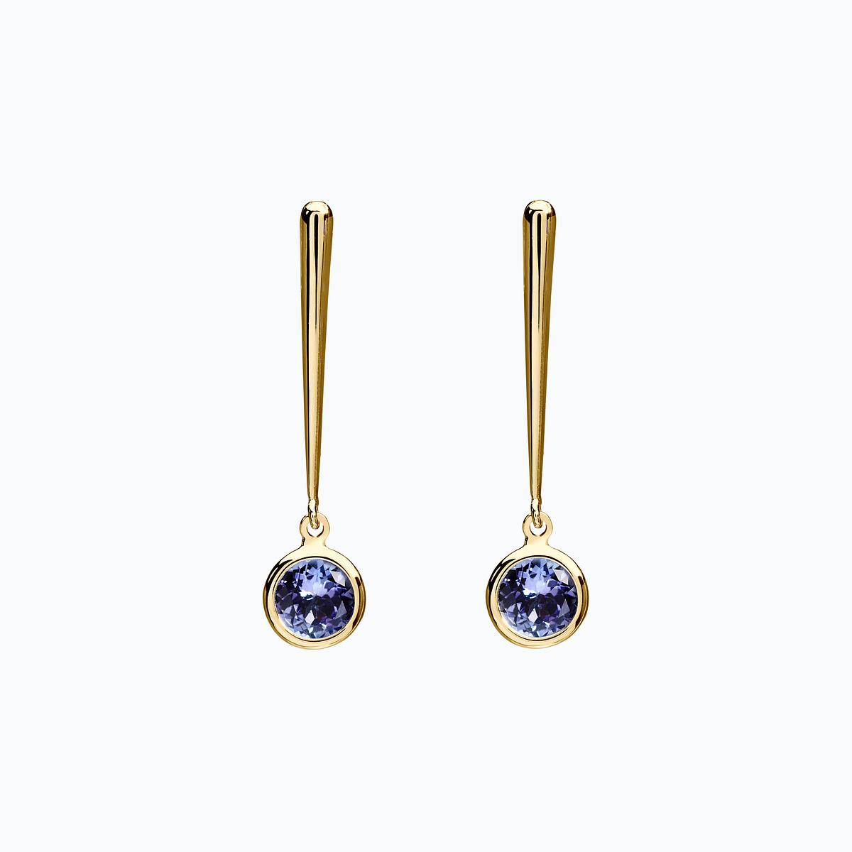 Pendants Nymphéa Tanzanite