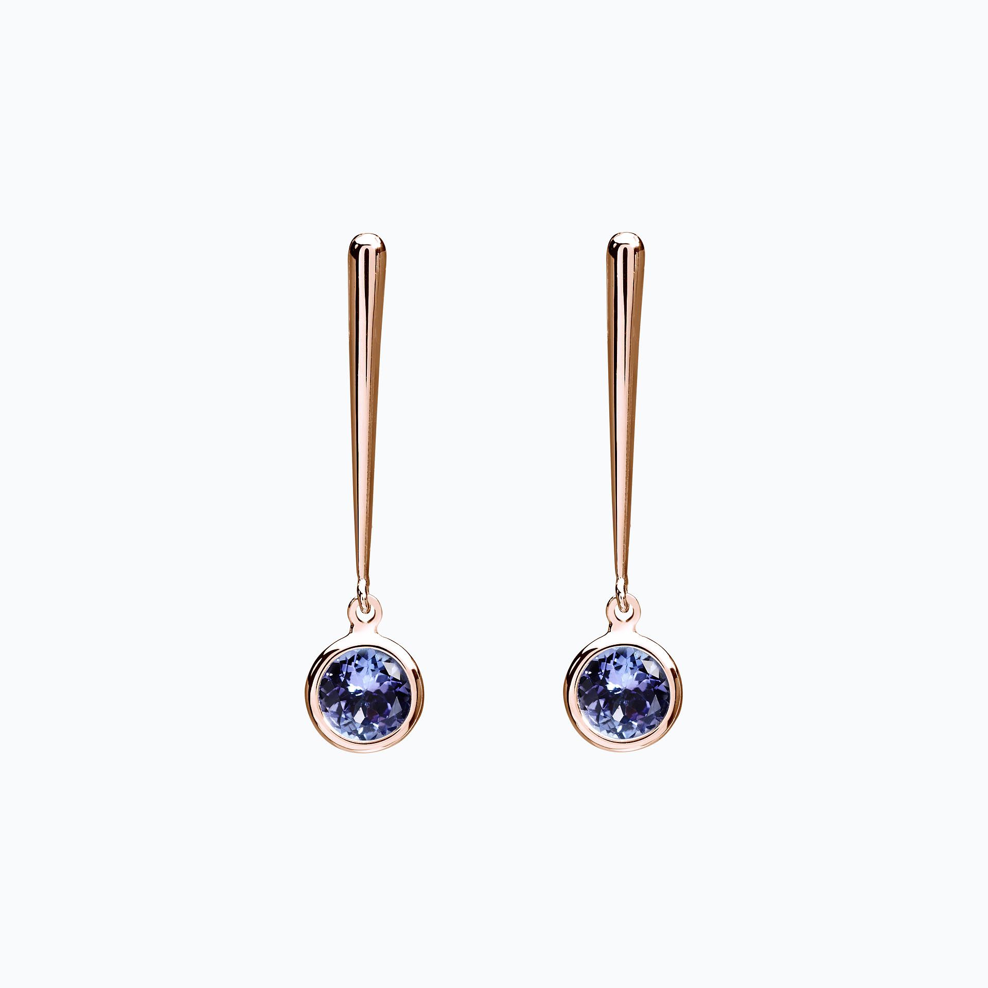 Pendants Nymphéa Tanzanite