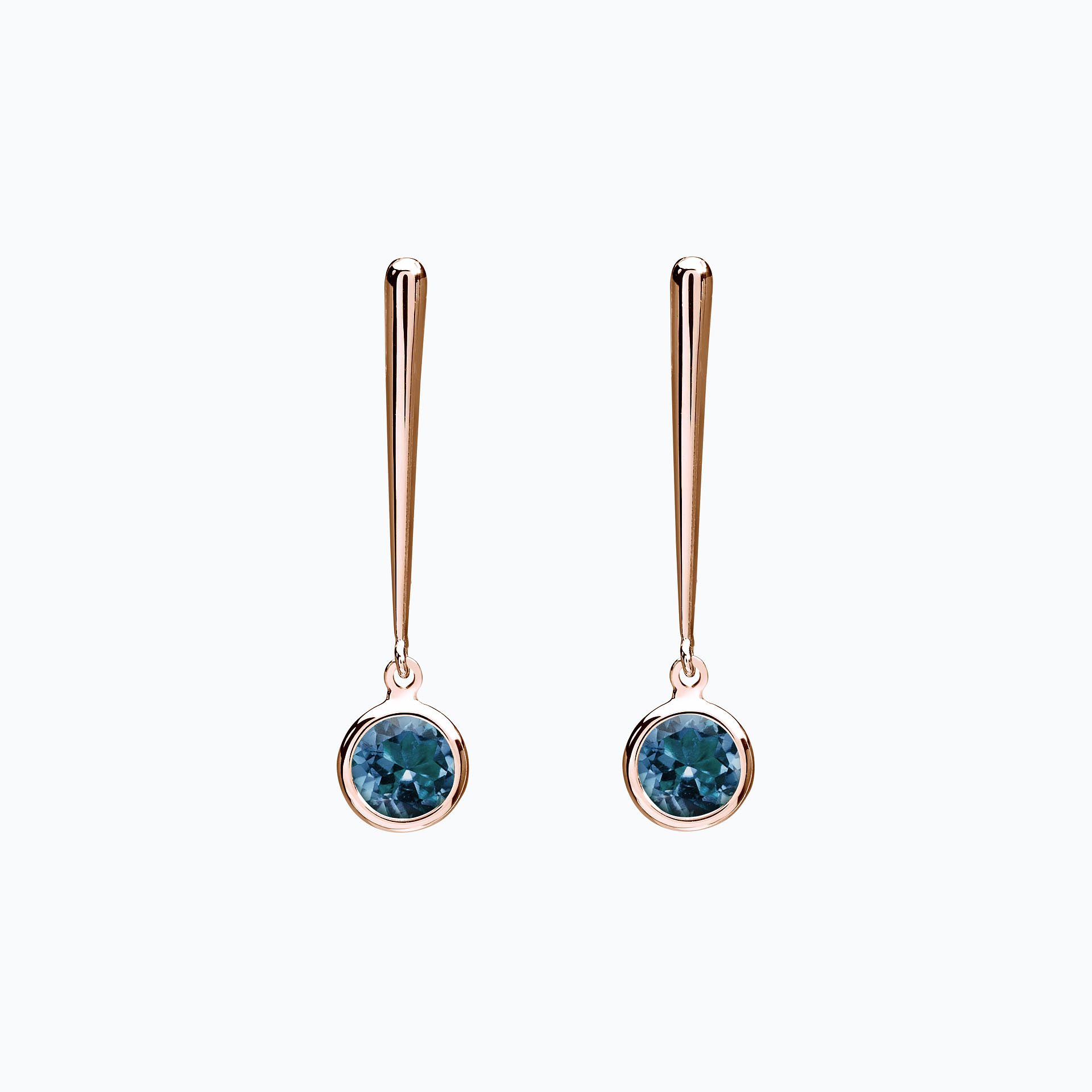 Pendants Nymphéa Topaze Blue London