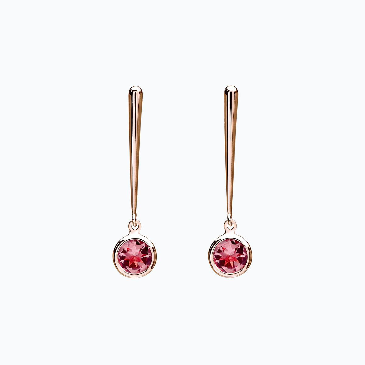 Pendants Nymphéa Tourmaline