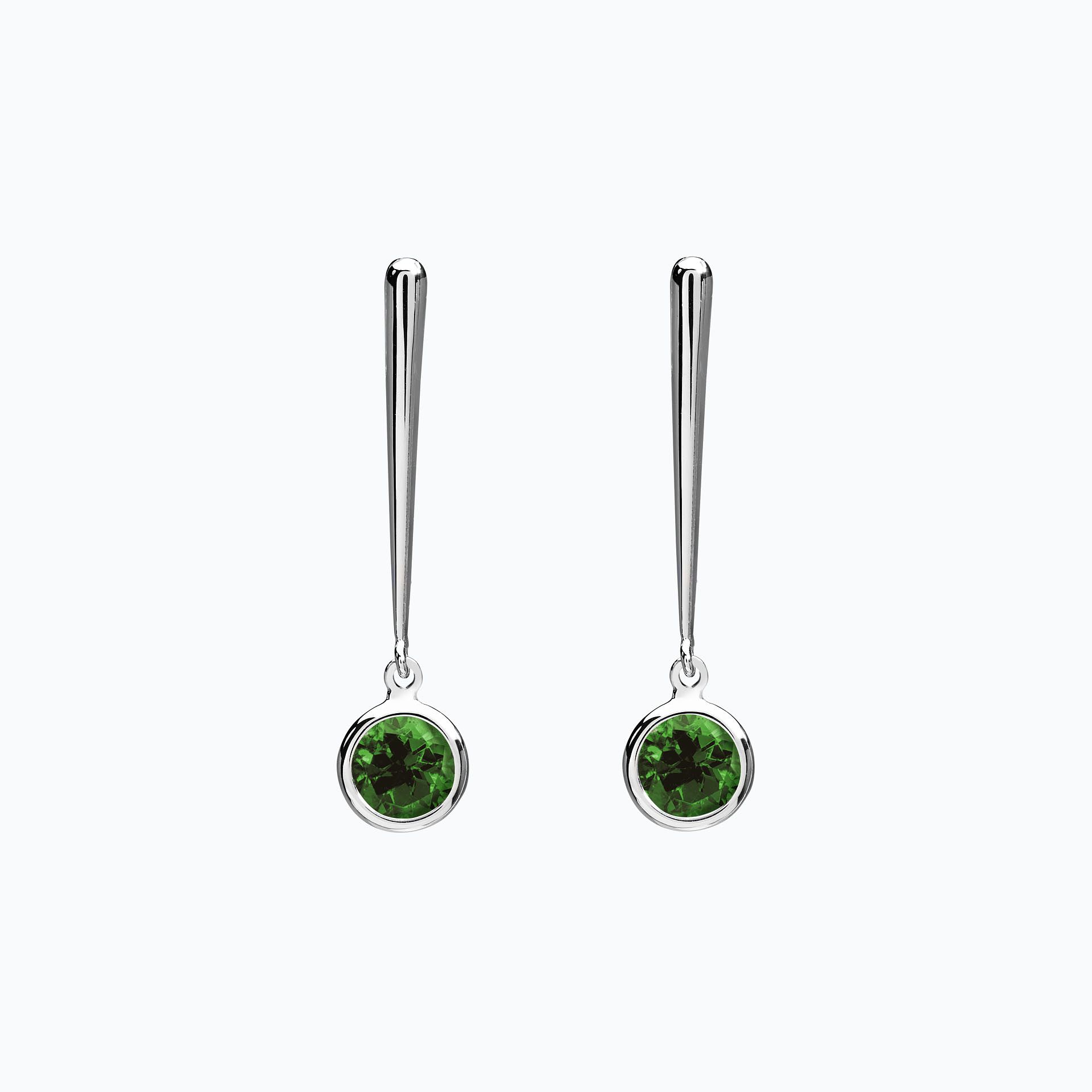 Pendants Nymphéa Tsavorite