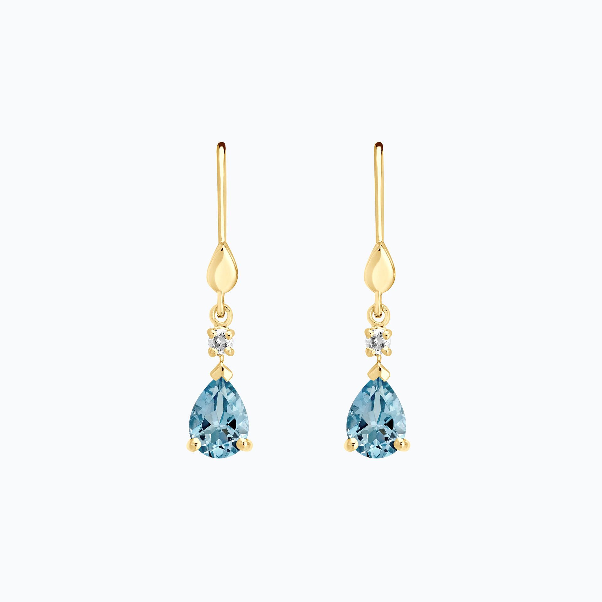 Dormeuses Tosca Aigue-Marine