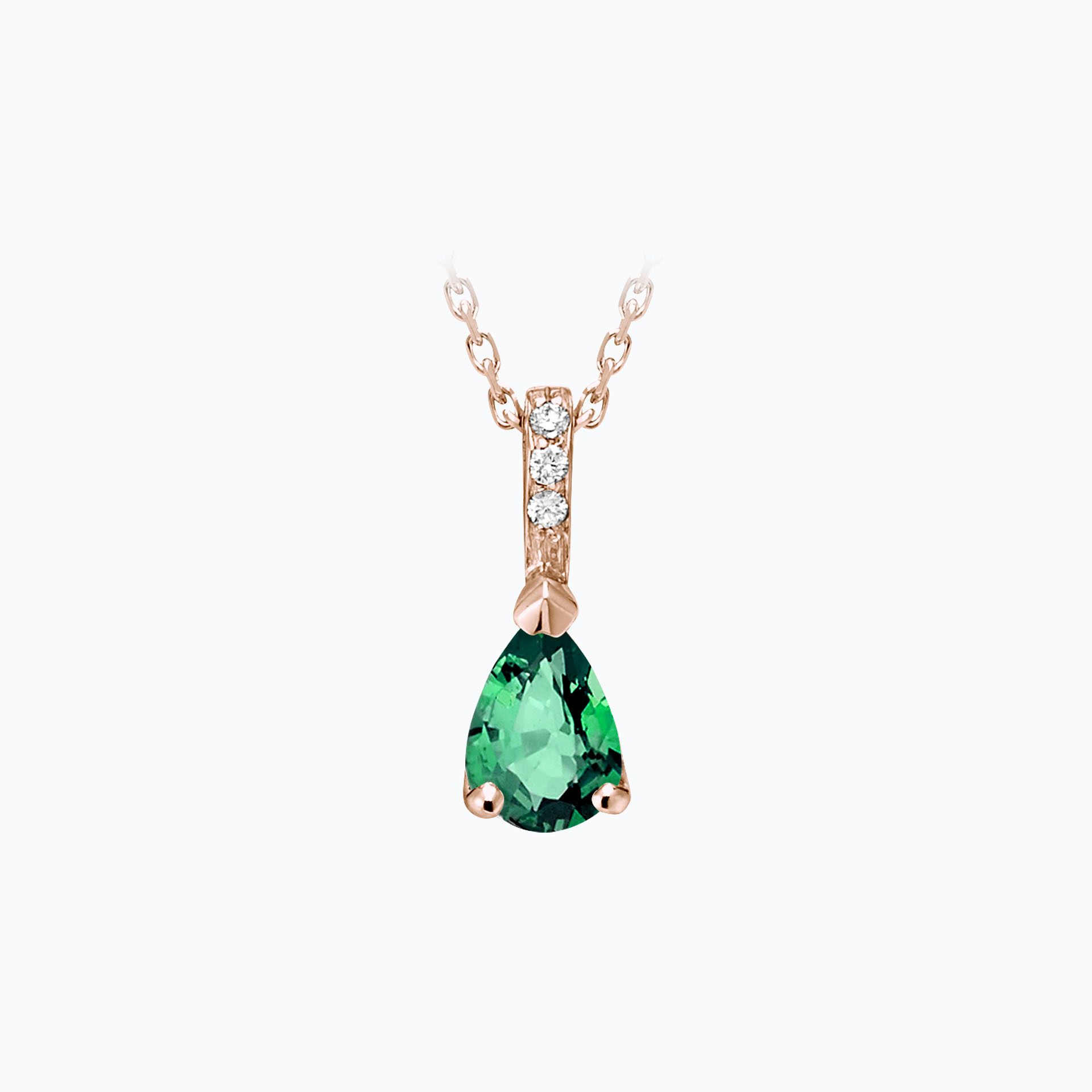 Pendentif Alienor Émeraude