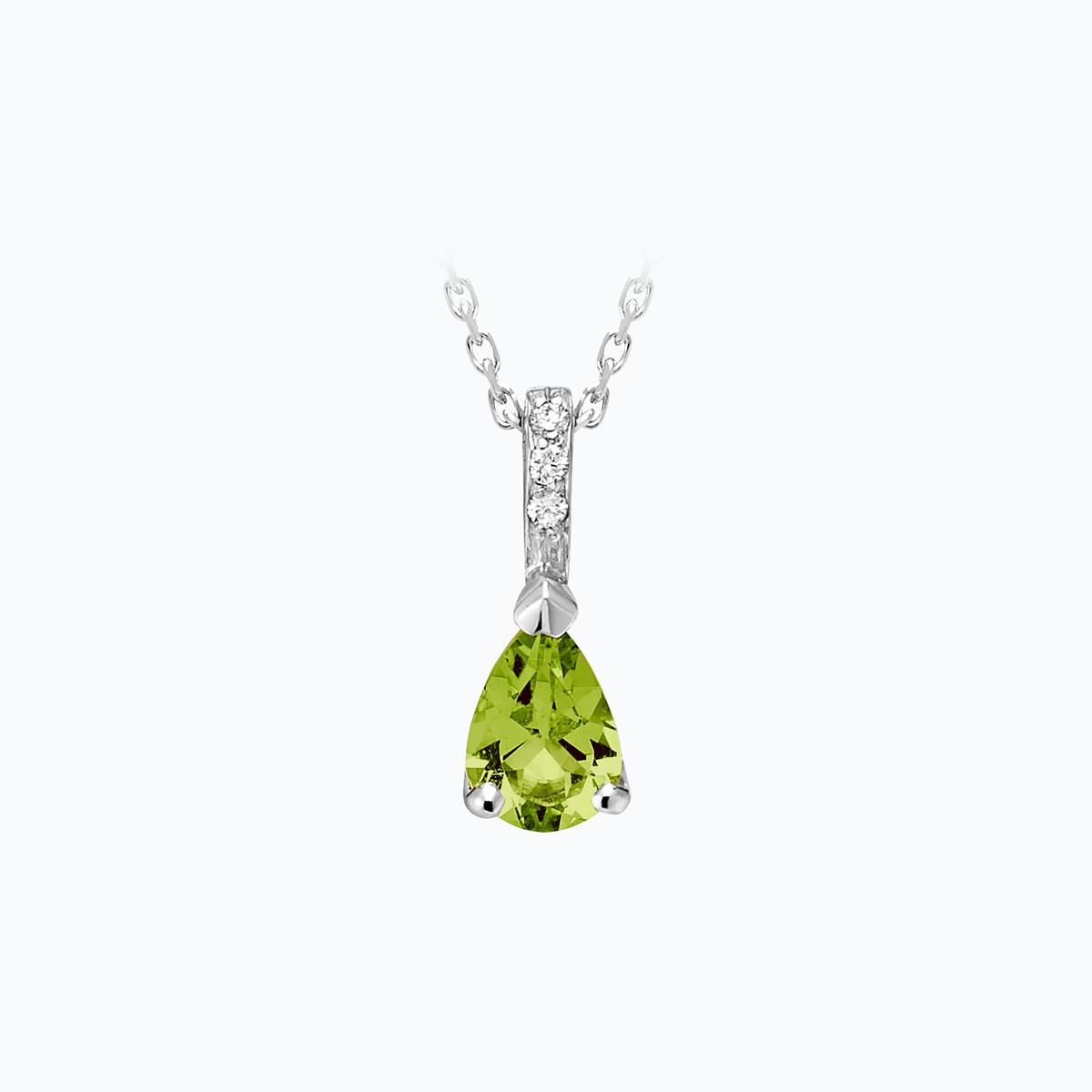 Pendentif Alienor Péridot