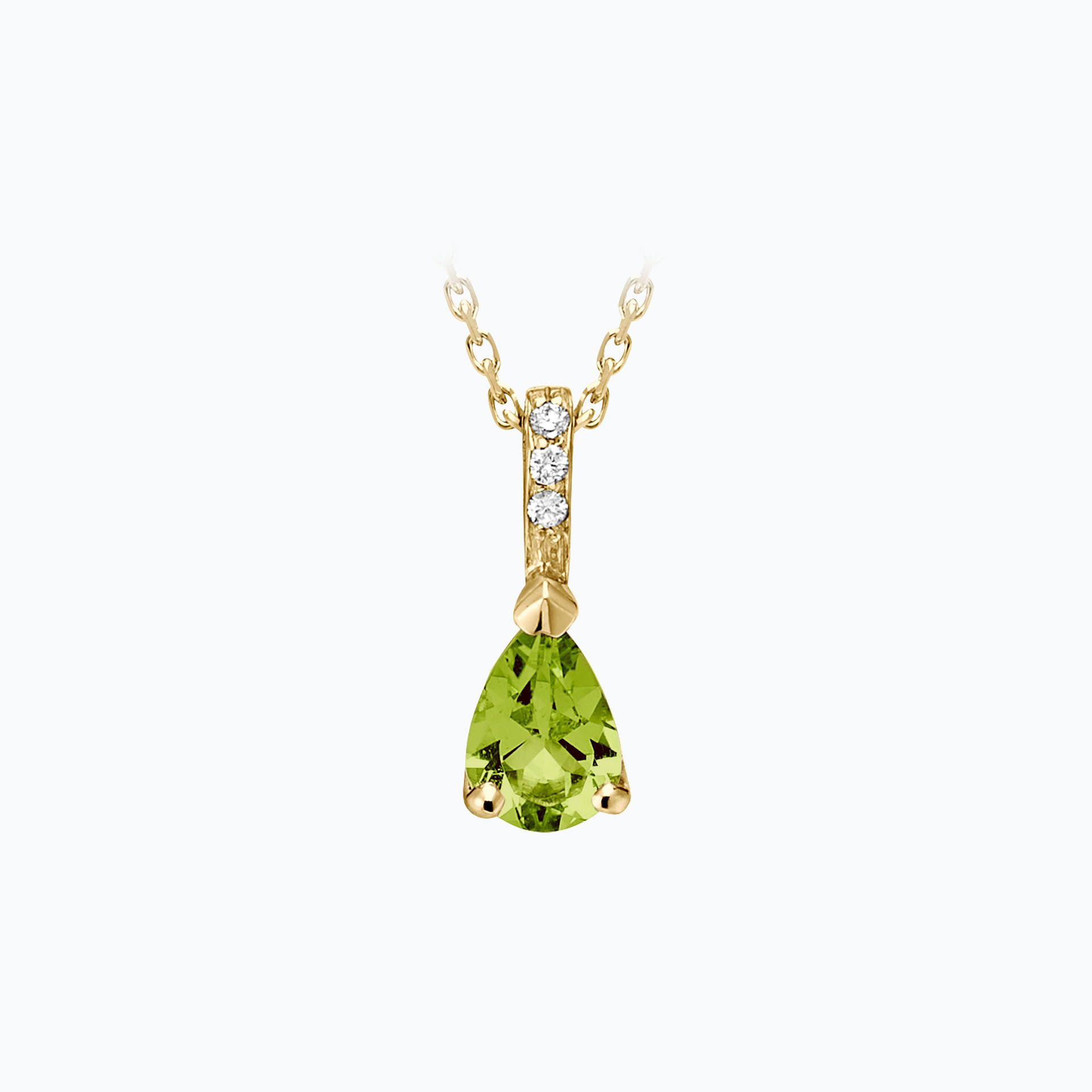 Pendentif Alienor Péridot