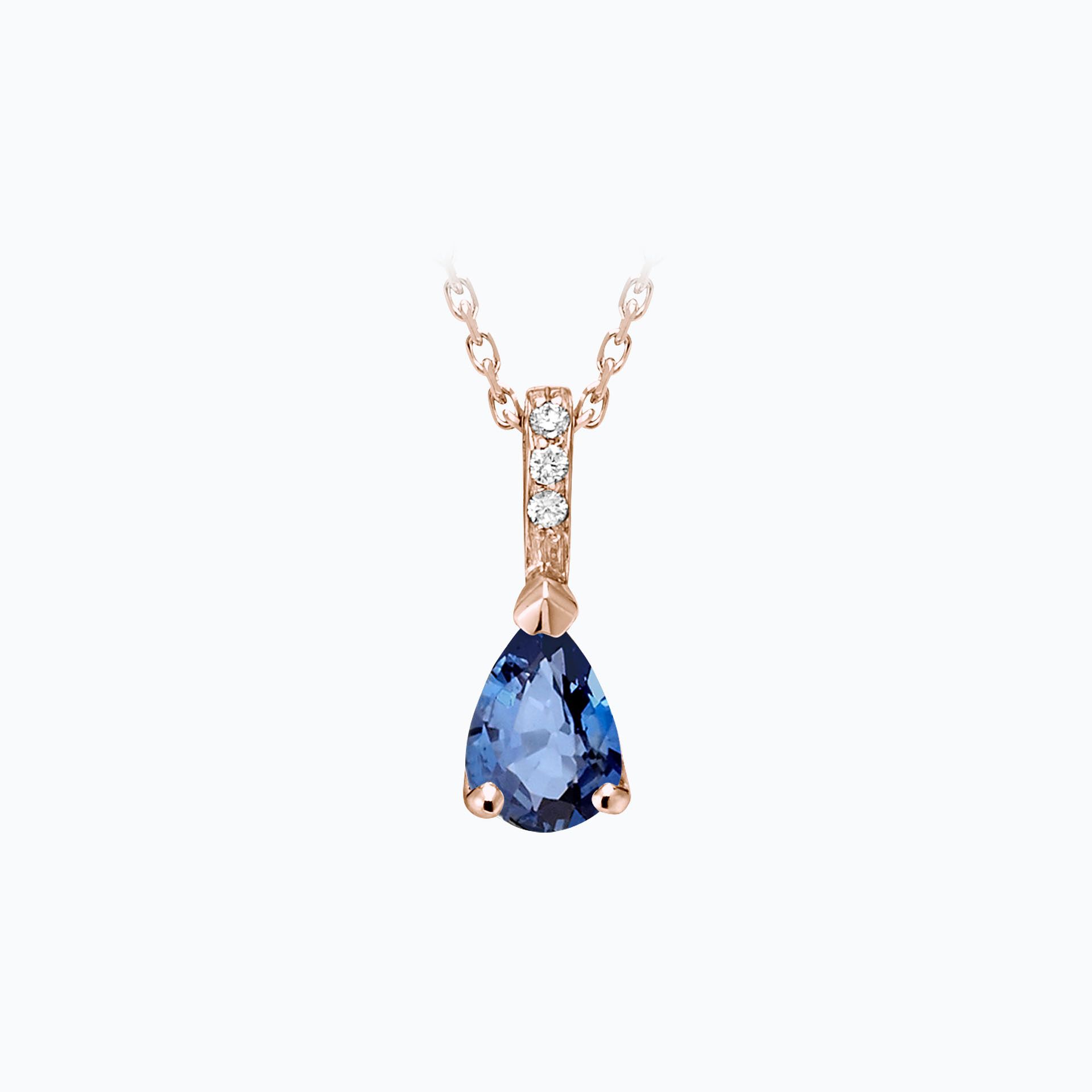 Pendentif Alienor Saphir