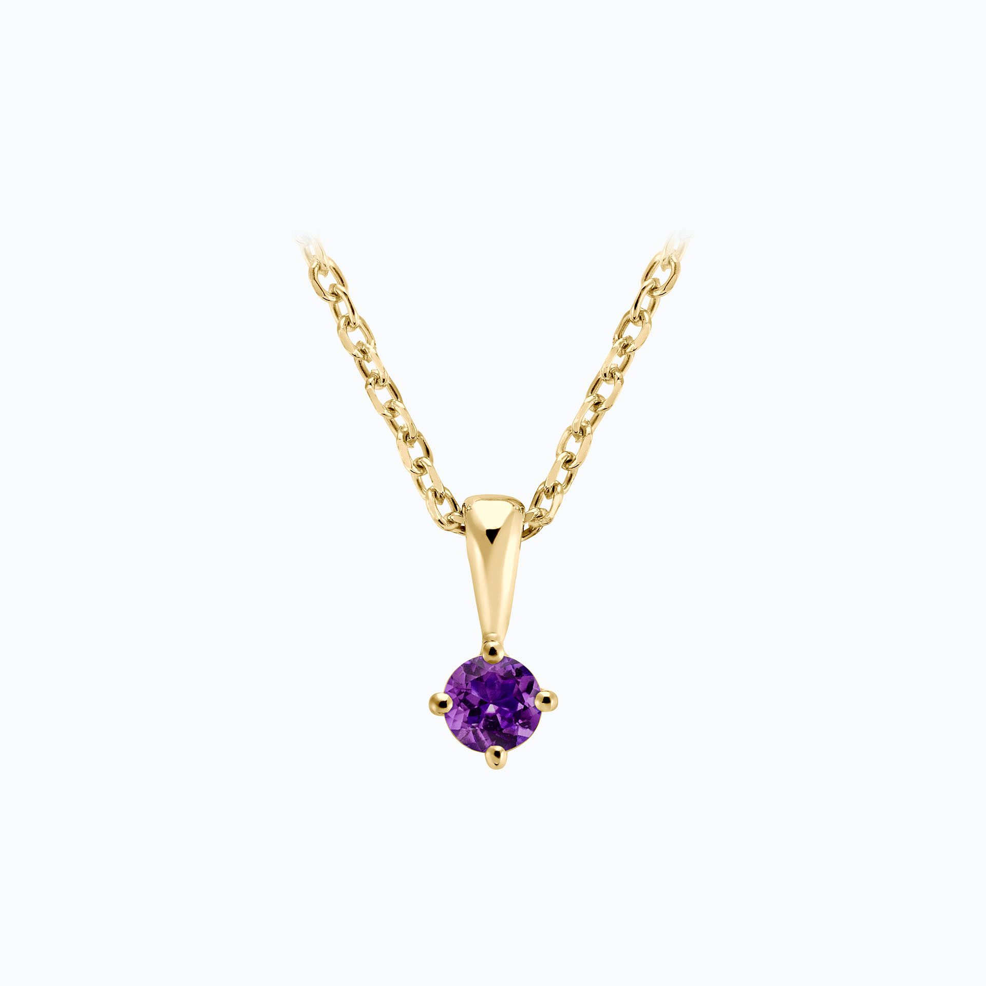Pendentif Alva Améthyste 3.5 mm