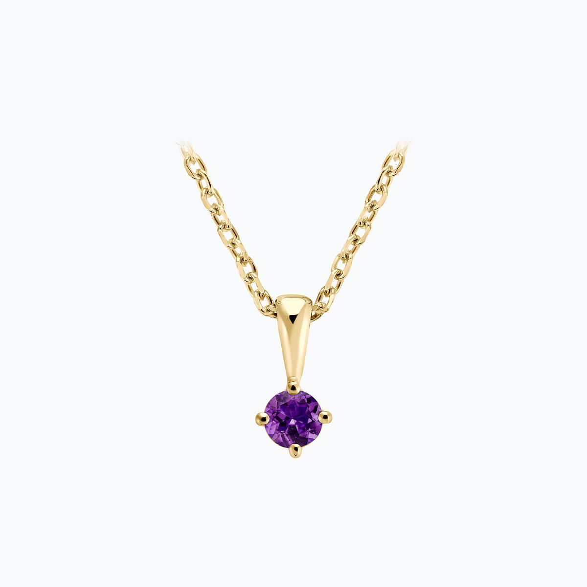 Pendentif Alva Améthyste 3.5 mm