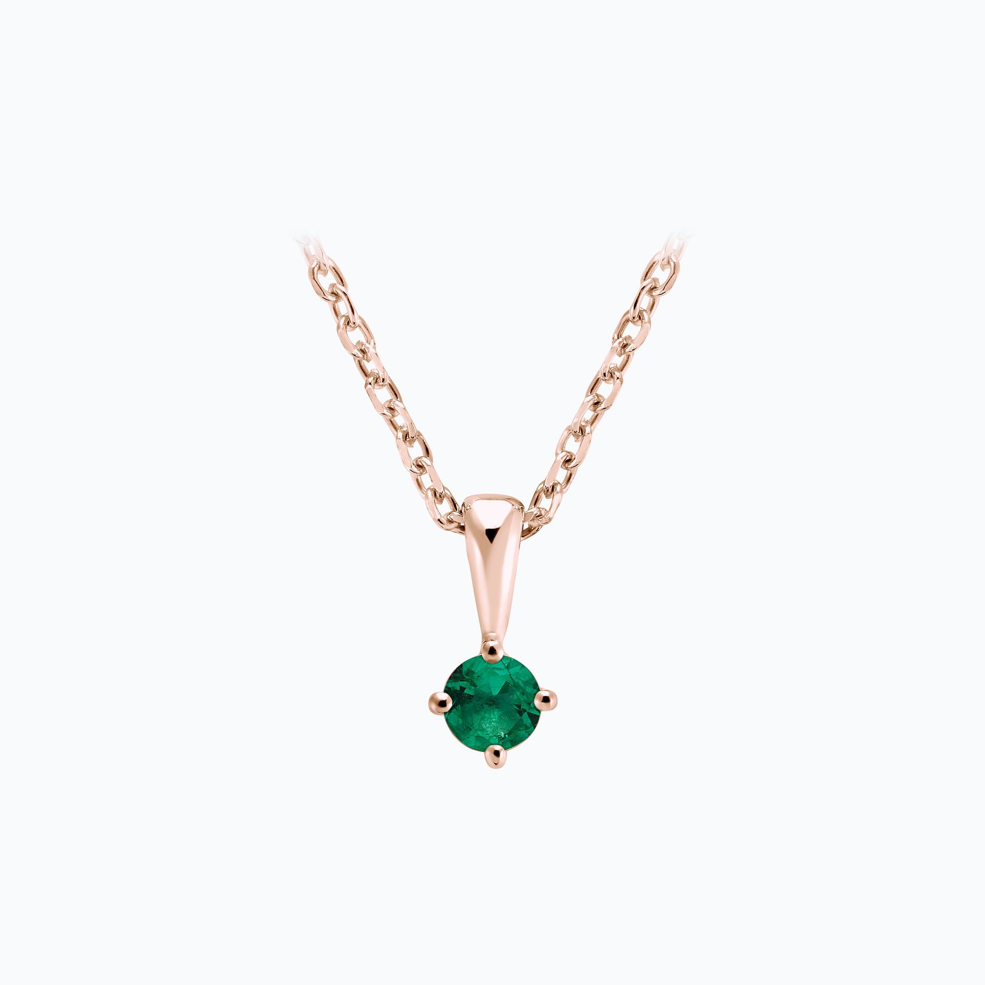 Pendentif Alva Émeraude 3.5 mm