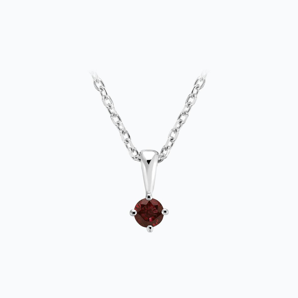 Pendentif Alva Grenat 3.5 mm