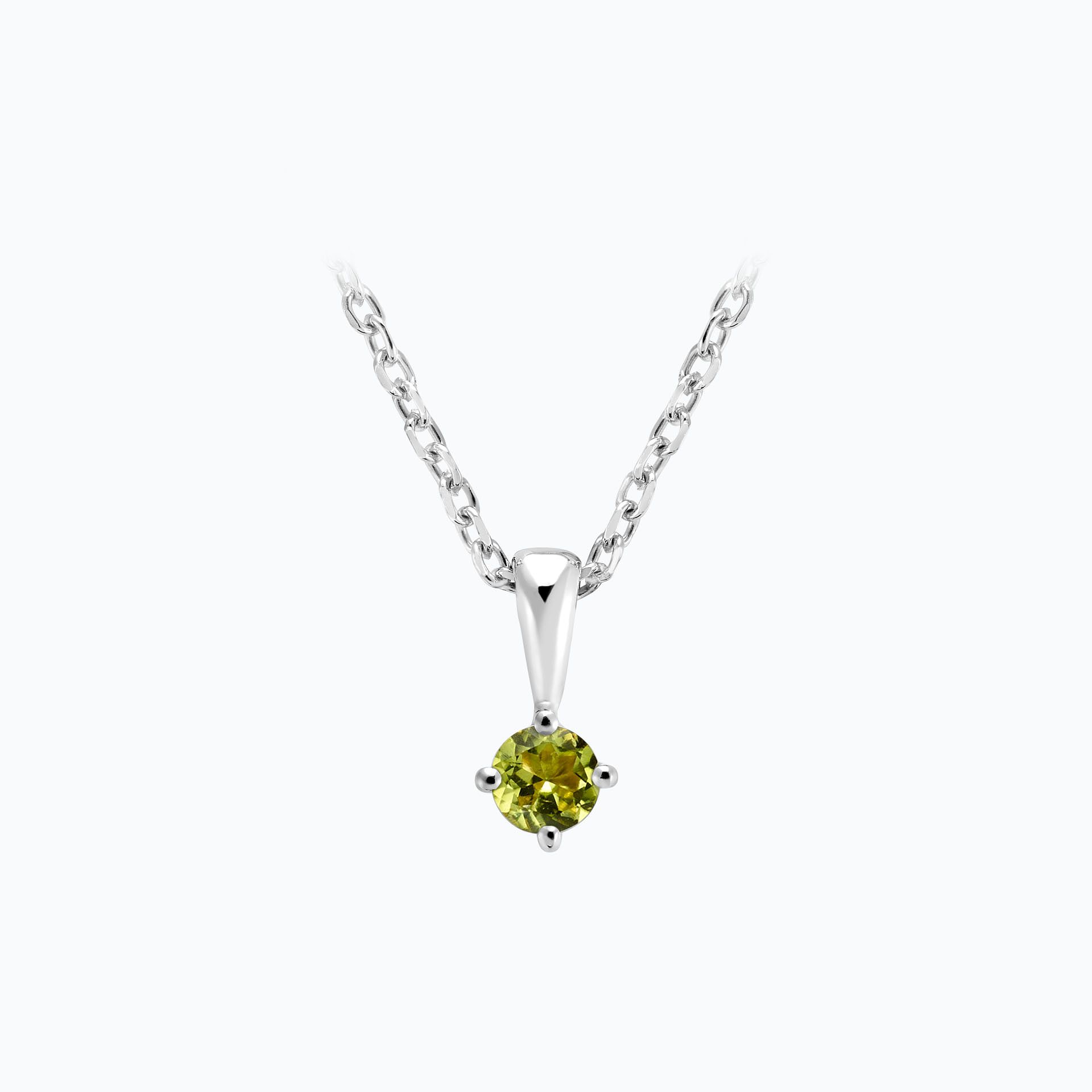 Pendentif Alva Péridot 3.5 mm