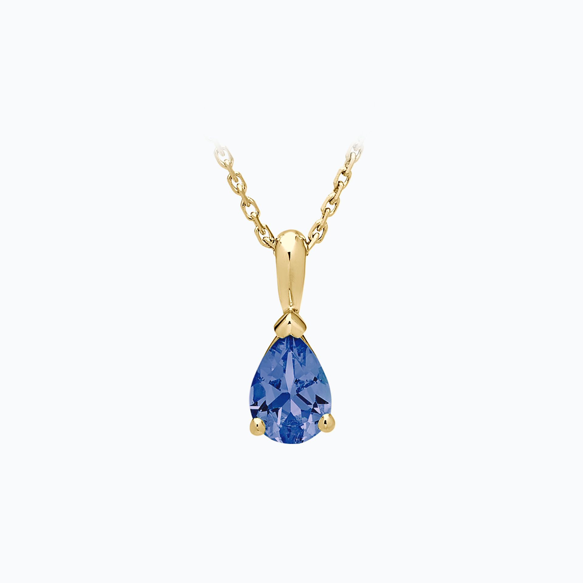 Pendentif Goutte Tanzanite 7 x 5 mm
